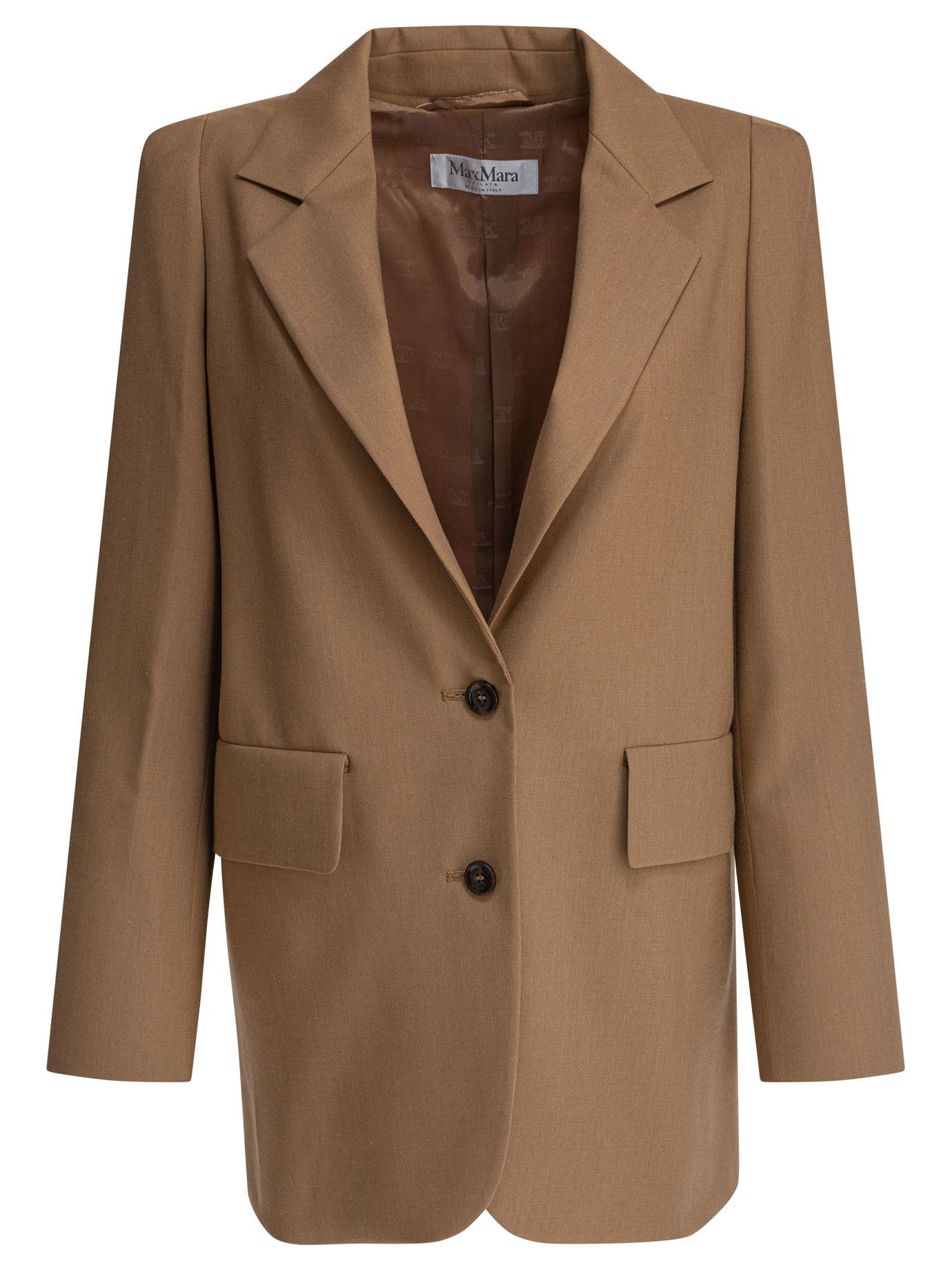 Max Mara Single-Breasted Blazer Kitten Size S / US 4 / IT 40 - 1 Thumbnail