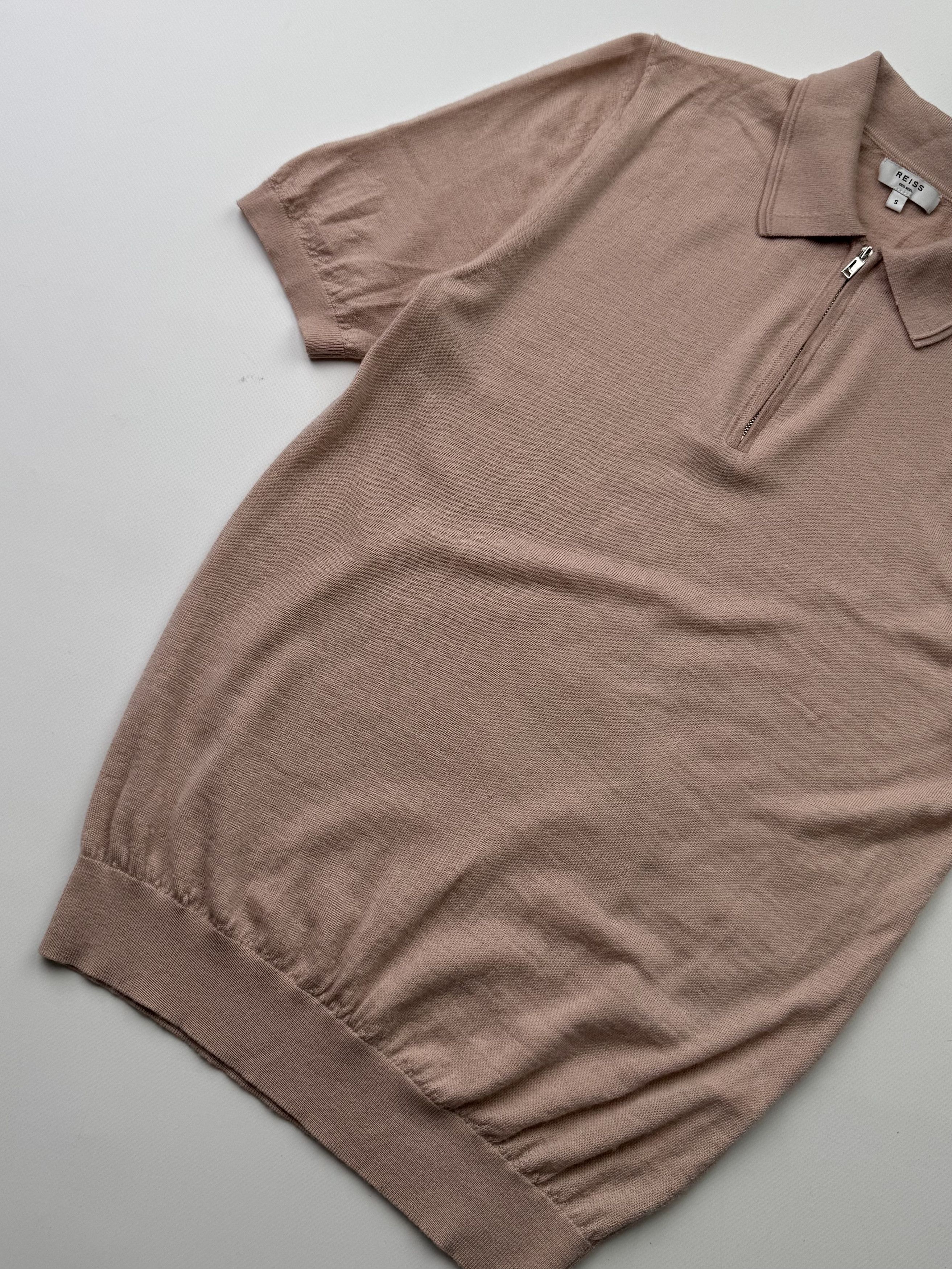Reiss Reiss Wool Polo T-Shirt (145) Size US S / EU 44-46 / 1 - 2 Thumbnail