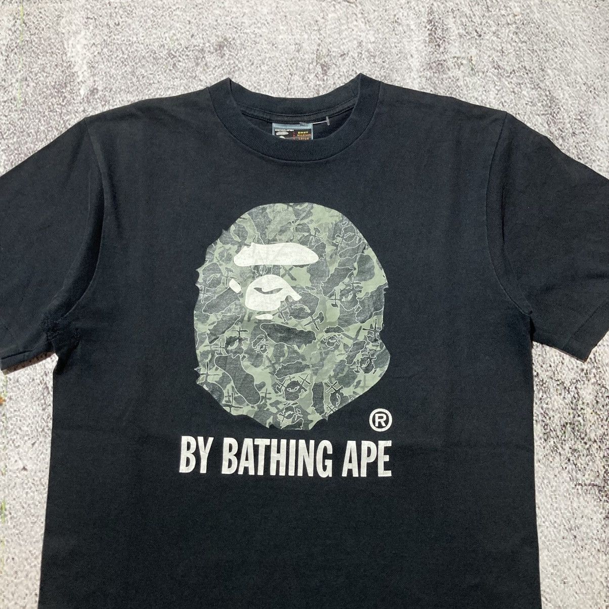 Bape × Kaws Vintage Bape X Kaws Skullta Big Head Logo Nigo T-shirt Black Size US S / EU 44-46 / 1 - 2 Thumbnail