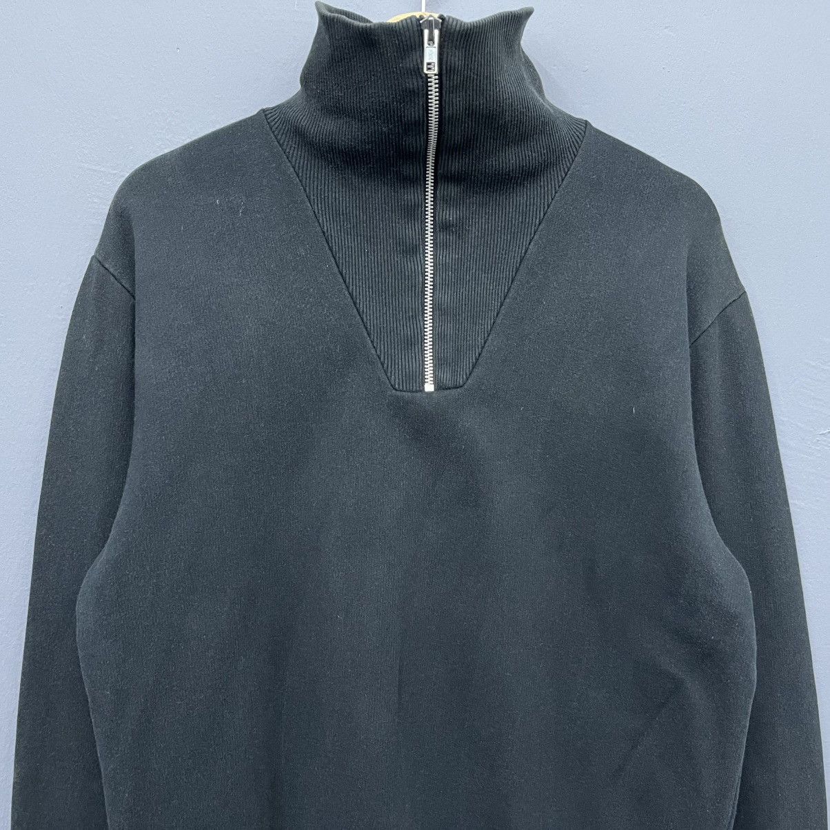 agnes b. Agnes b High-Neck Half Zip Sweatshirt Size US M / EU 48-50 / 2 - 3 Thumbnail