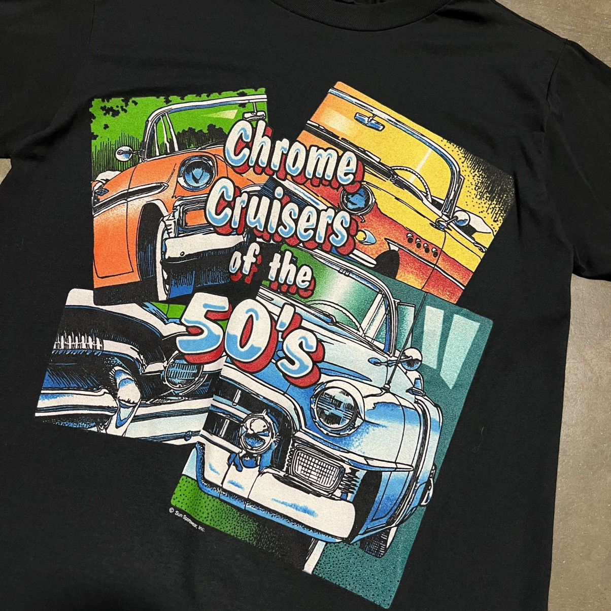 Vintage Vintage Car Show Graphic Tee 50s Hot Rod Automotive 90s USA Size US M / EU 48-50 / 2 - 5 Thumbnail