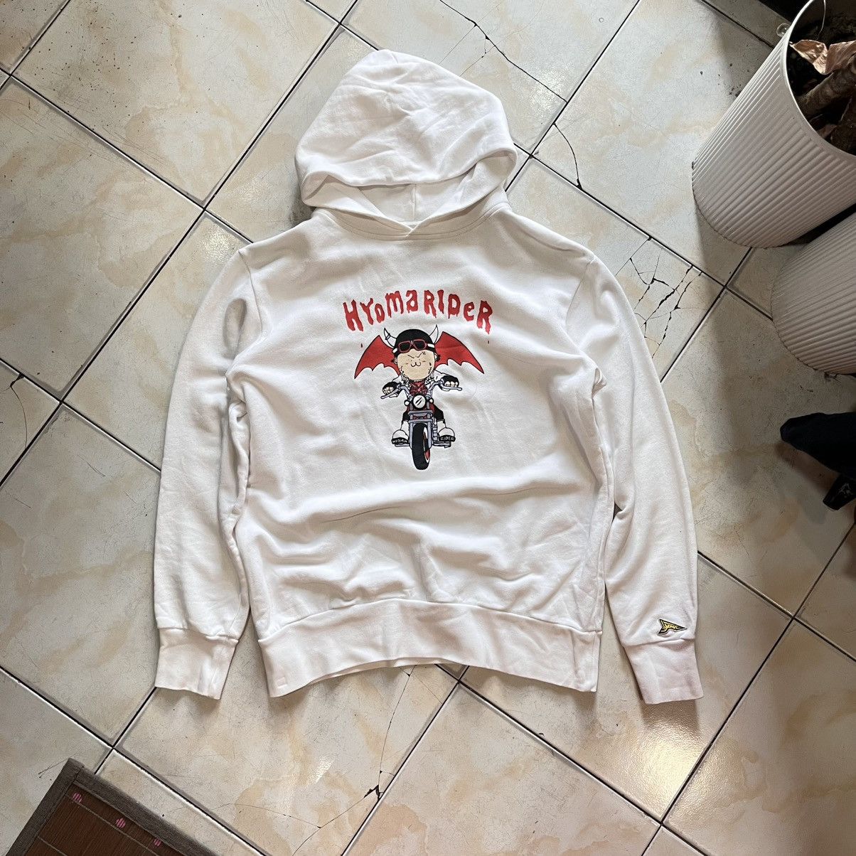 Beauty Beast AW98 “More Faster” embroidered dark knight hoodie