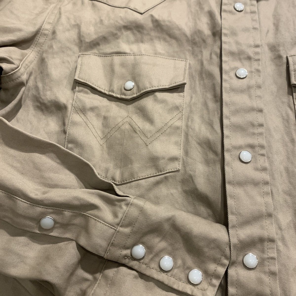 Wrangler Wrangler Pearl Snap Shirt Brushpopper Western Heavyweight Size US M / EU 48-50 / 2 - 5 Thumbnail