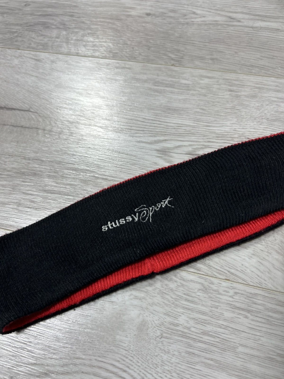 Stussy × Vintage Stussy Sport Headband Embroidered Logo Vintage Hat Tennis Size ONE SIZE - 2 Thumbnail