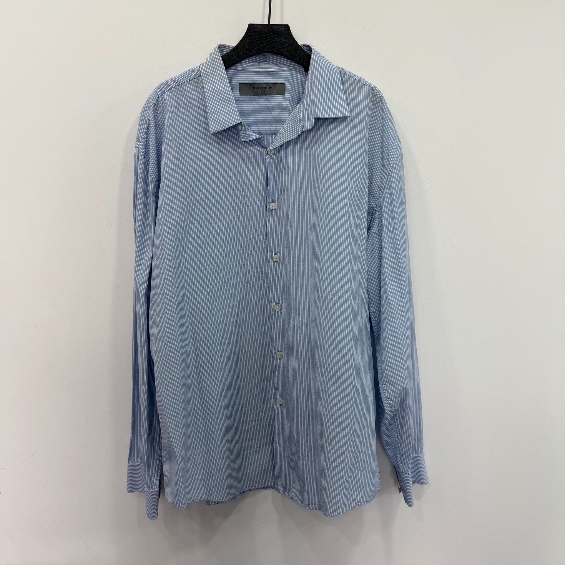Givenchy Givenchy Striped Blue Shirt xs Men Size US XS / EU 42 / 0 - 1 Thumbnail