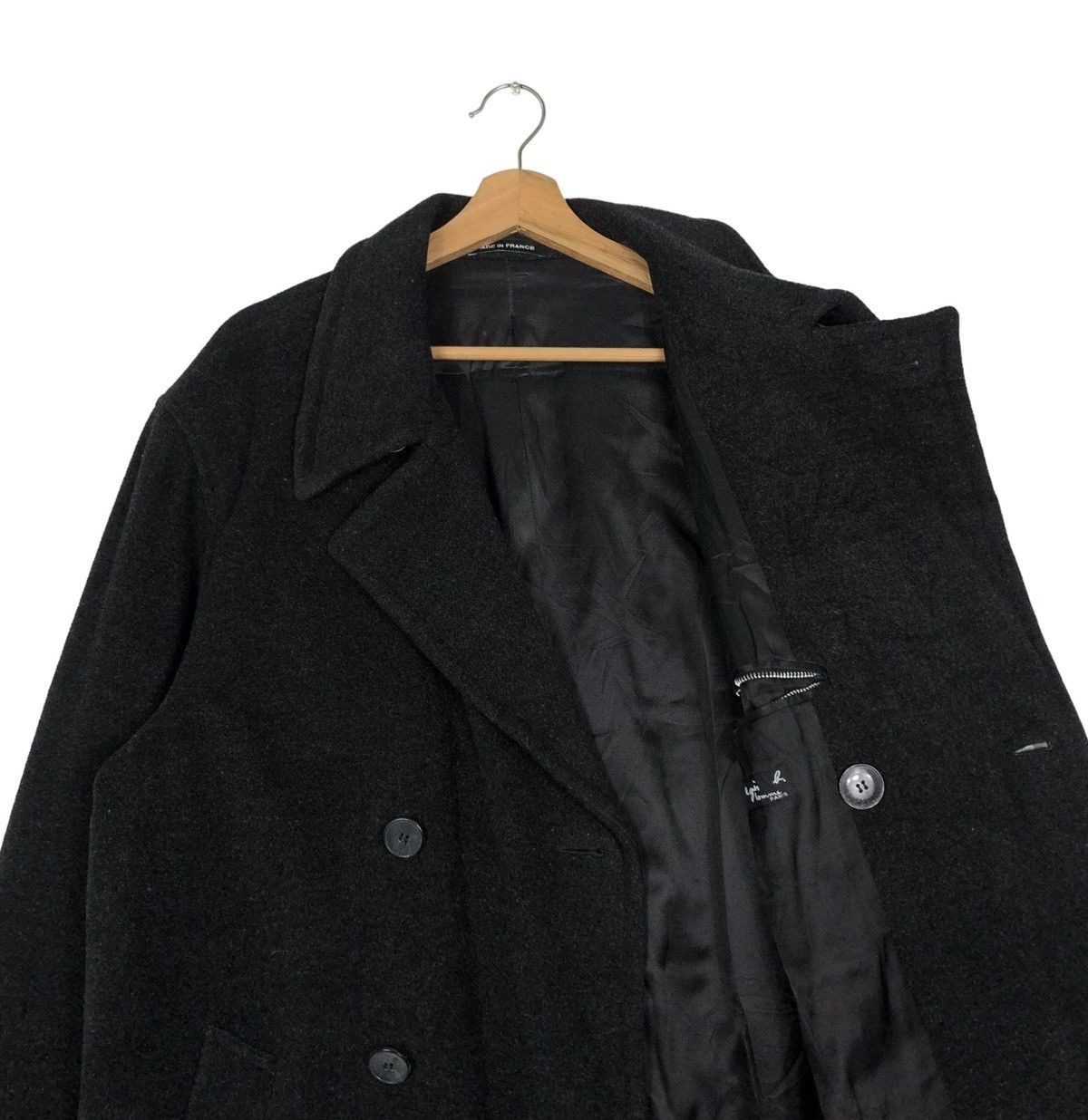 agnes b. 🔥VINTAGE WOOL HEAVY JACKET AGNES B. MADE IN FRANCE Size US M / EU 48-50 / 2 - 9 Thumbnail