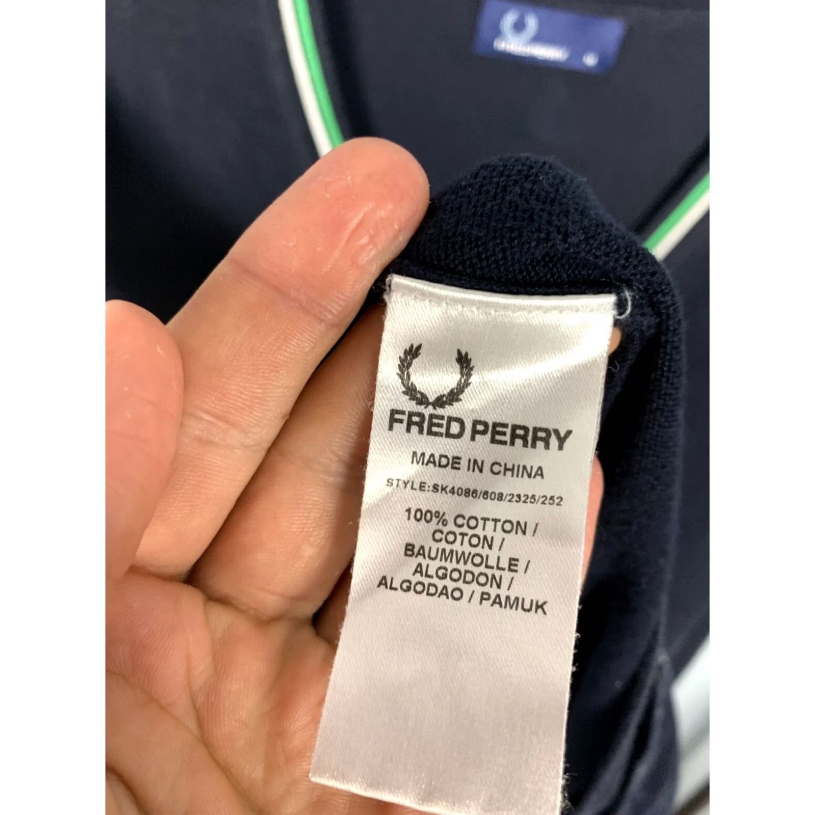 Fred Perry Fred Perry Vintage Mens Knit Cardigan Size M Blue Sweater Cardigan Men M Cotton Knit Vintage Mens Cardigan Size US M / EU 48-50 / 2 - 4 Thumbnail