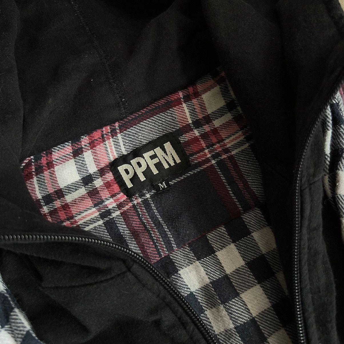 PPFM 2000s PPFM Vkei Style Double Layered Hooded Button up Shirt Size US M / EU 48-50 / 2 - 4 Thumbnail