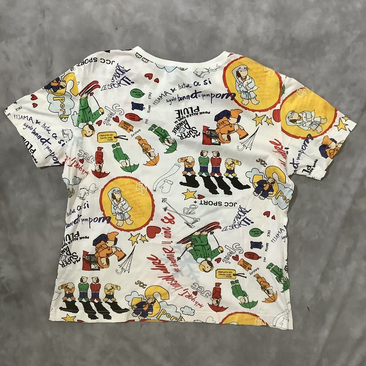 Jean Charles De Castelbajac Vintage Castelbajac Sport Overprint Size US L / EU 52-54 / 3 - 9 Thumbnail
