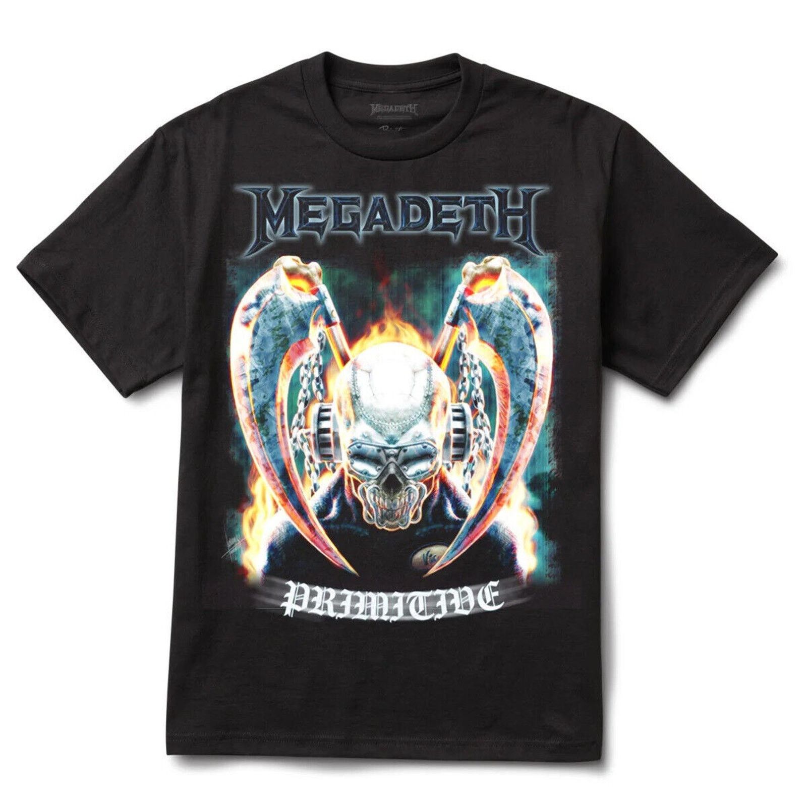 Primitive Primitive Skate Men's X Megadeth T-Shirt United Heavyweight Size US L / EU 52-54 / 3 - 1 Thumbnail