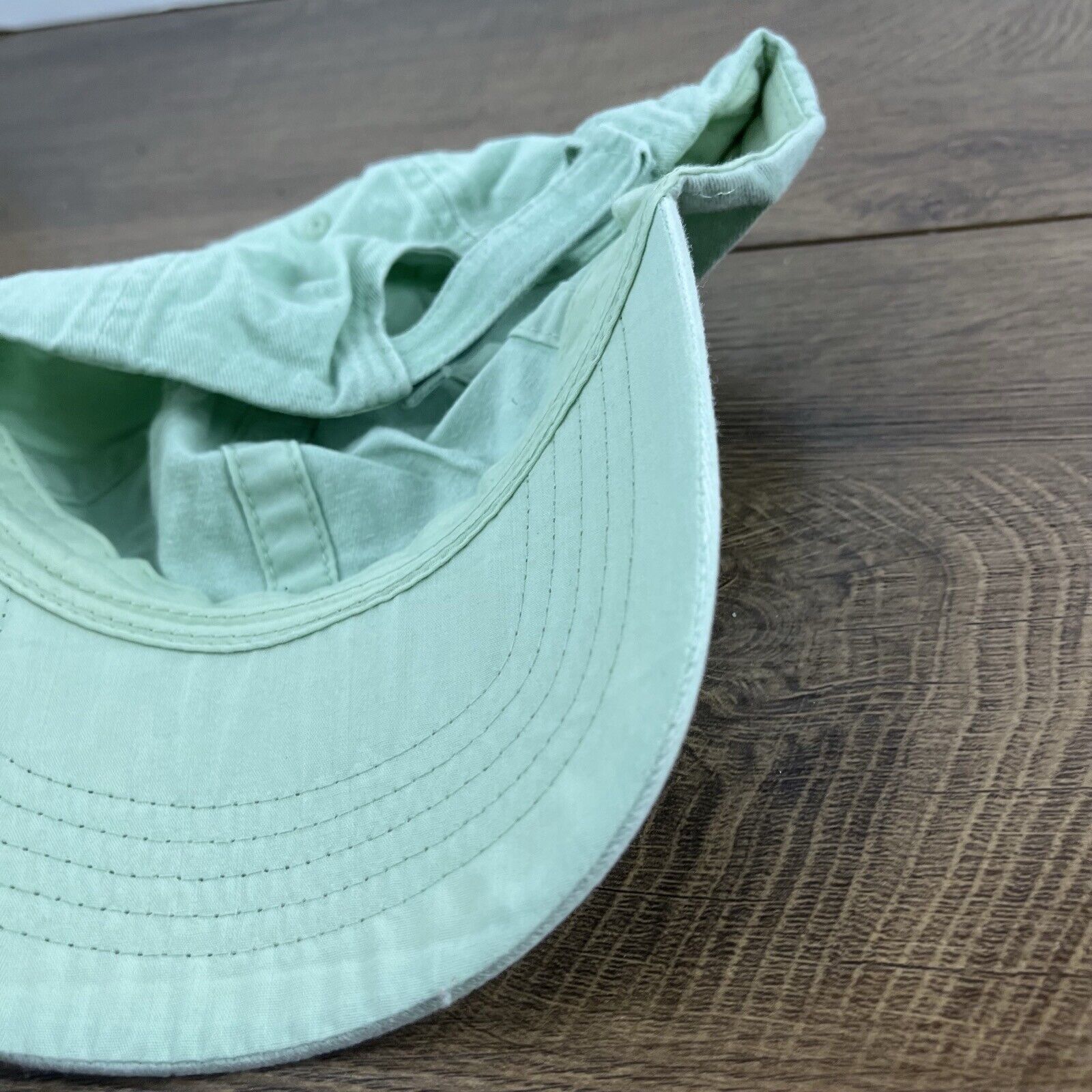 Other Plain Teal Blue Hat Blue Cap Adjustable Blue Adult Size Hat Size ONE SIZE - 13 Thumbnail