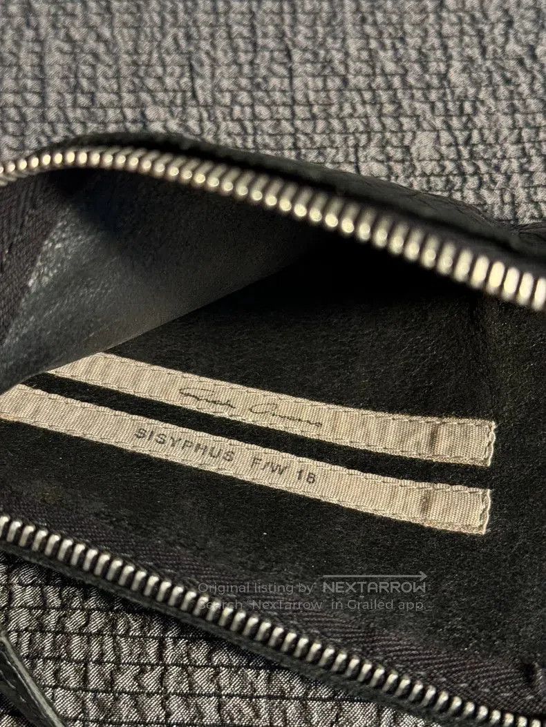 Rick Owens rick owens black leather card holder bag . Size ONE SIZE - 6 Thumbnail