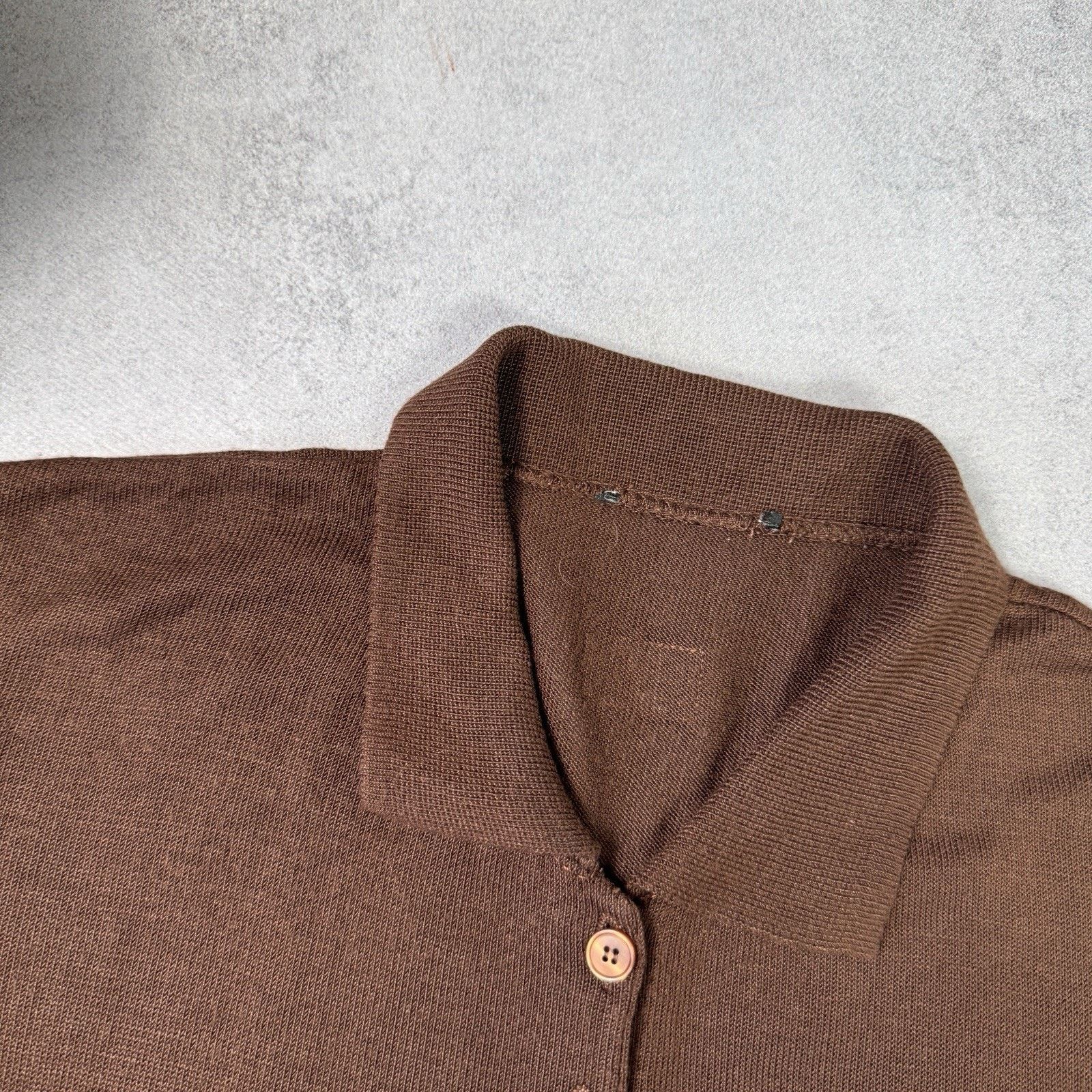 Dolce & Gabbana Vintage Dolce Gabbana Women Brown Sweater Button Up Blouse Size S / US 4 / IT 40 - 4 Thumbnail