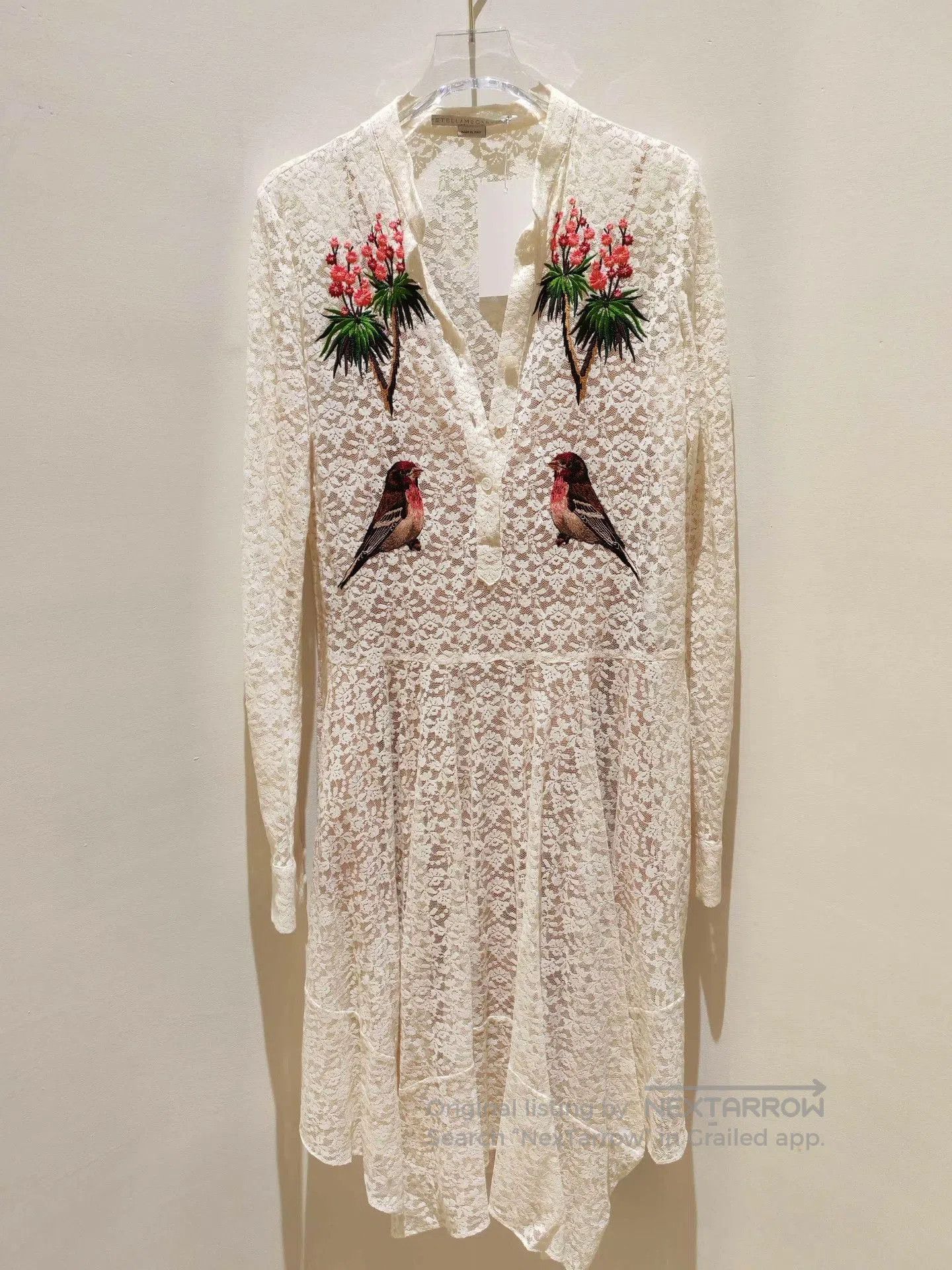 Stella McCartney Stella McCartney White Lace Dress. Size S / US 4 / IT 40 - 4 Thumbnail