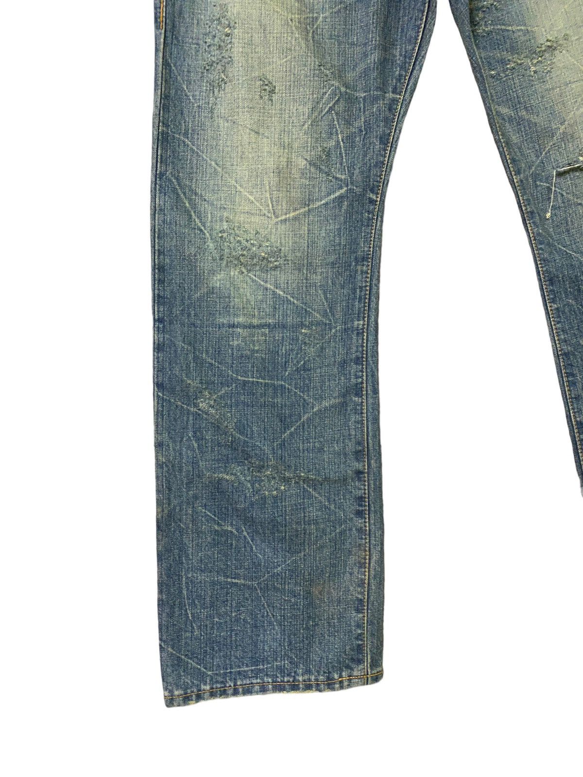 Japanese Brand × Vintage Vintage COCOLULU Big Logo Distressed Acid Wash Denim Size US 32 / EU 48 - 8 Thumbnail