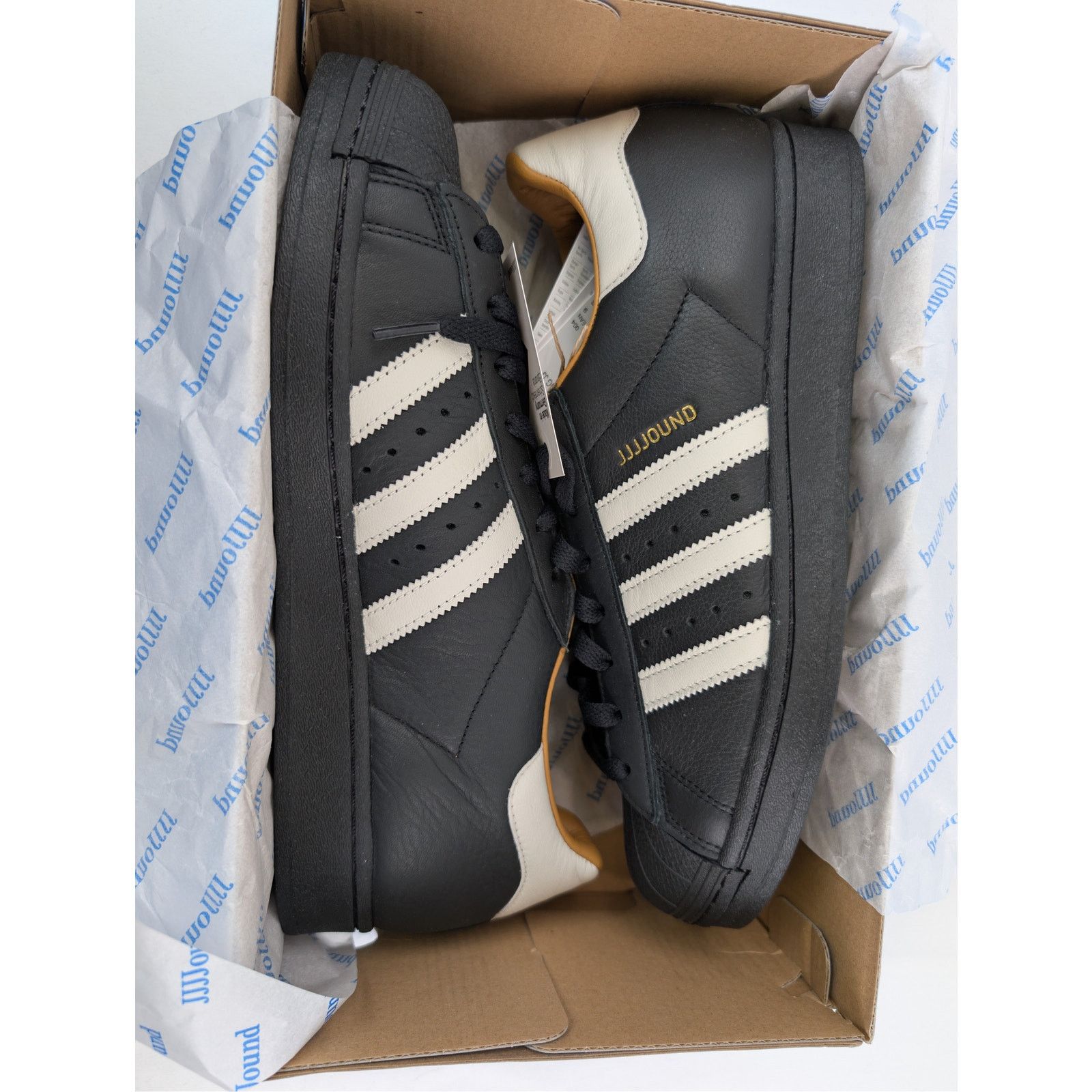 Adidas × JJJJound o1rshd1 Superstar OG Originals Sneakers in Core Black Size US 9.5 / EU 42-43 - 21 Thumbnail