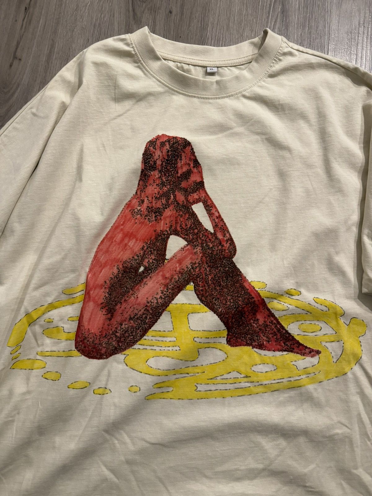 Vintage Hand drawn longsleeve Size US L / EU 52-54 / 3 - 2 Thumbnail