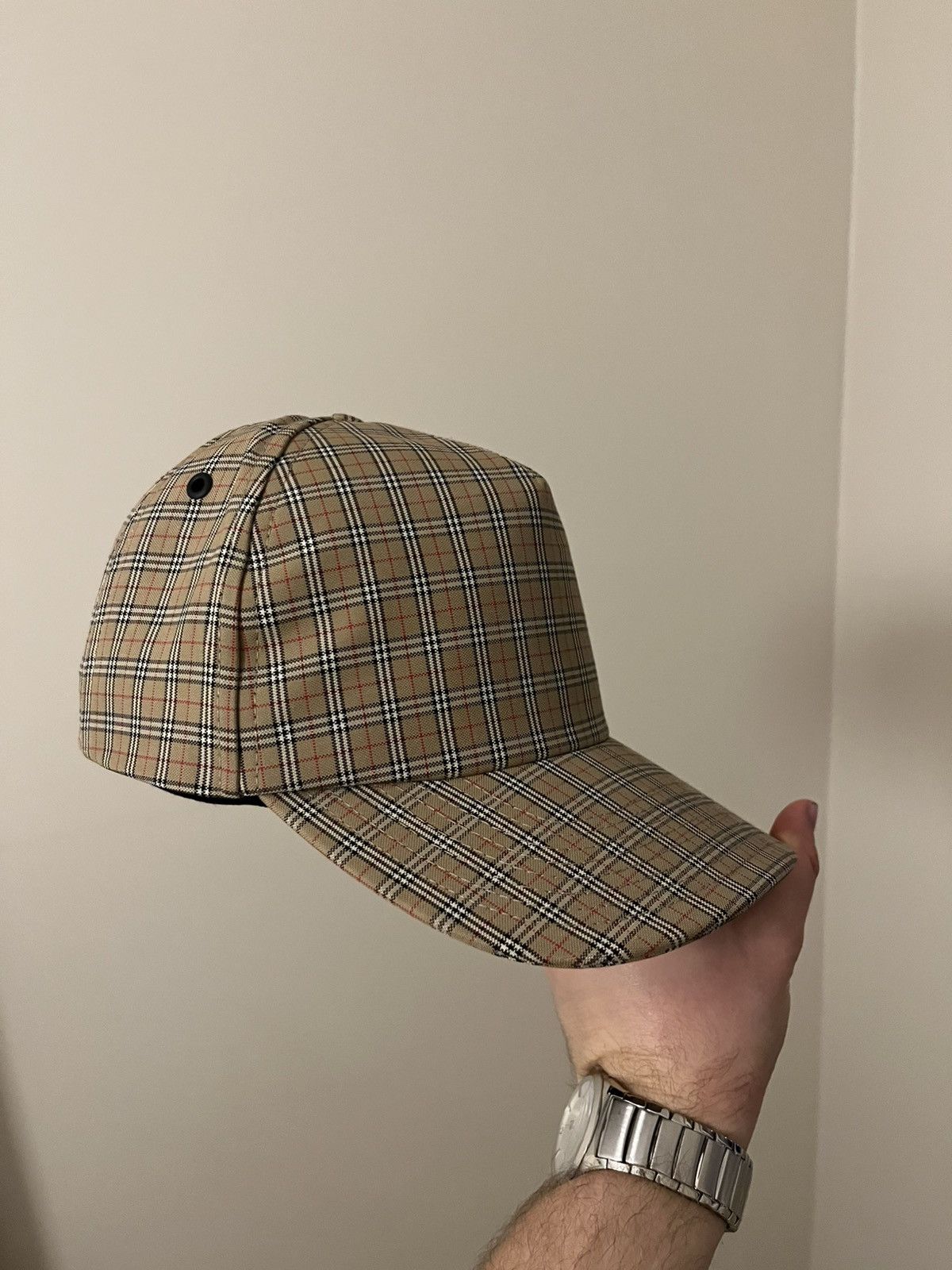 Burberry Burberry beige nova check baseball cap Size ONE SIZE - 1 Thumbnail