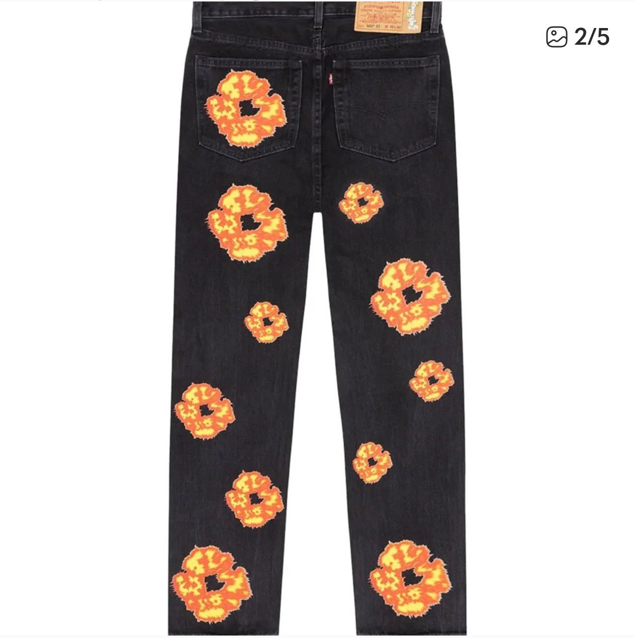 DENIM TEARS × Levi's Denim Tears X Levi’s Jeans Size US 38 / EU 54 - 2 Thumbnail