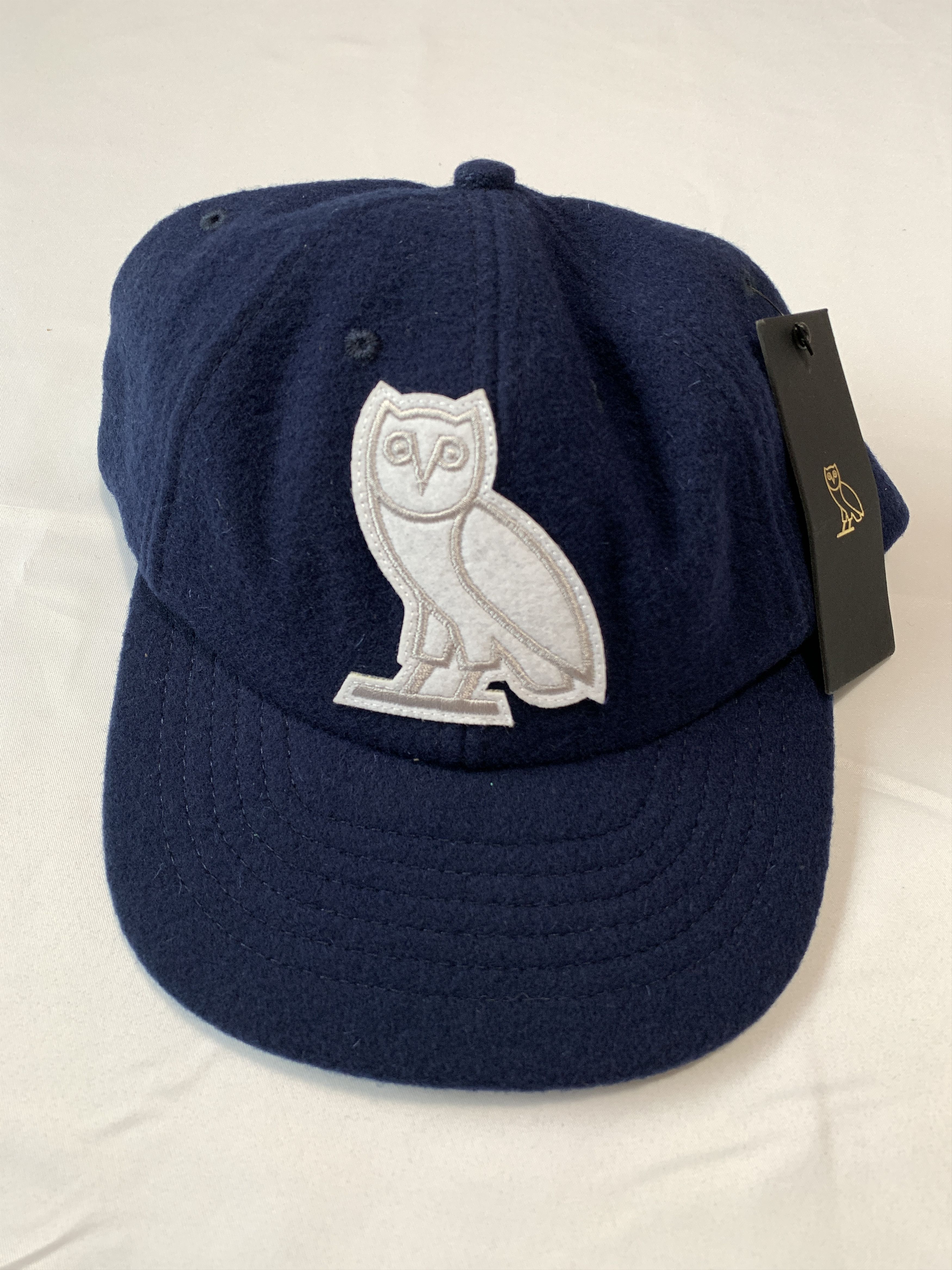 Drake OVO Wool OG Owl Cap Hat Navy Size ONE SIZE - 3 Thumbnail