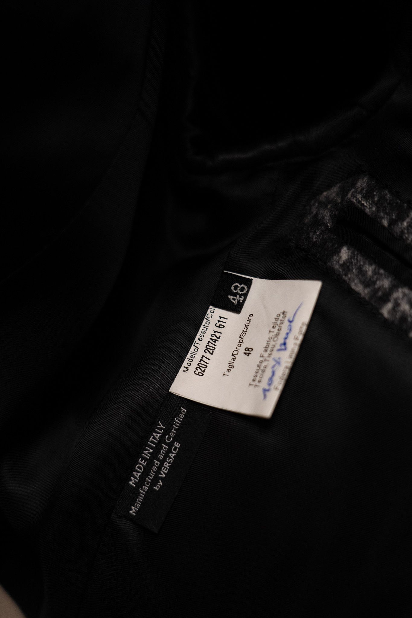 Versace Versace Men's Long Wool Patterned Jacket Limited Edition Size US M / EU 48-50 / 2 - 6 Thumbnail