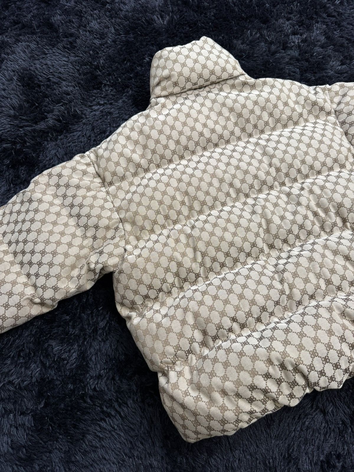Balenciaga × Gucci Balenciaga x Gucci Monogram Puffer Jacket Size US XL / EU 56 / 4 - 18 Thumbnail