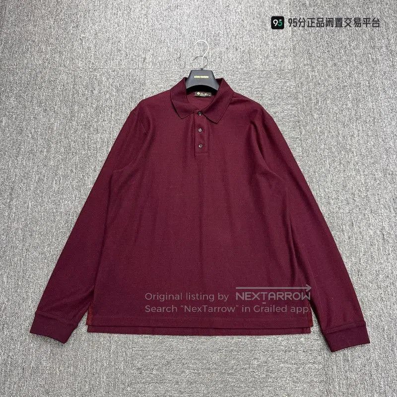 Loro Piana Loro Piana Men's Solid Cotton Blend Long. Size US XL / EU 56 / 4 - 5 Thumbnail