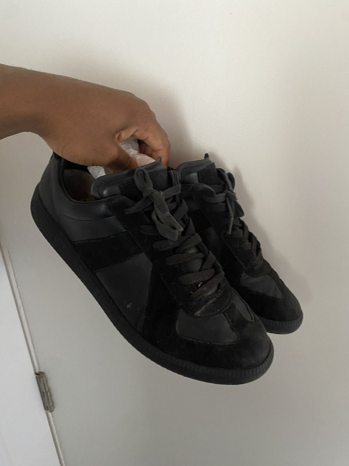 Maison Margiela Black Maison Margiela ‘GATS’ Size US 10 / EU 43 - 1 Thumbnail