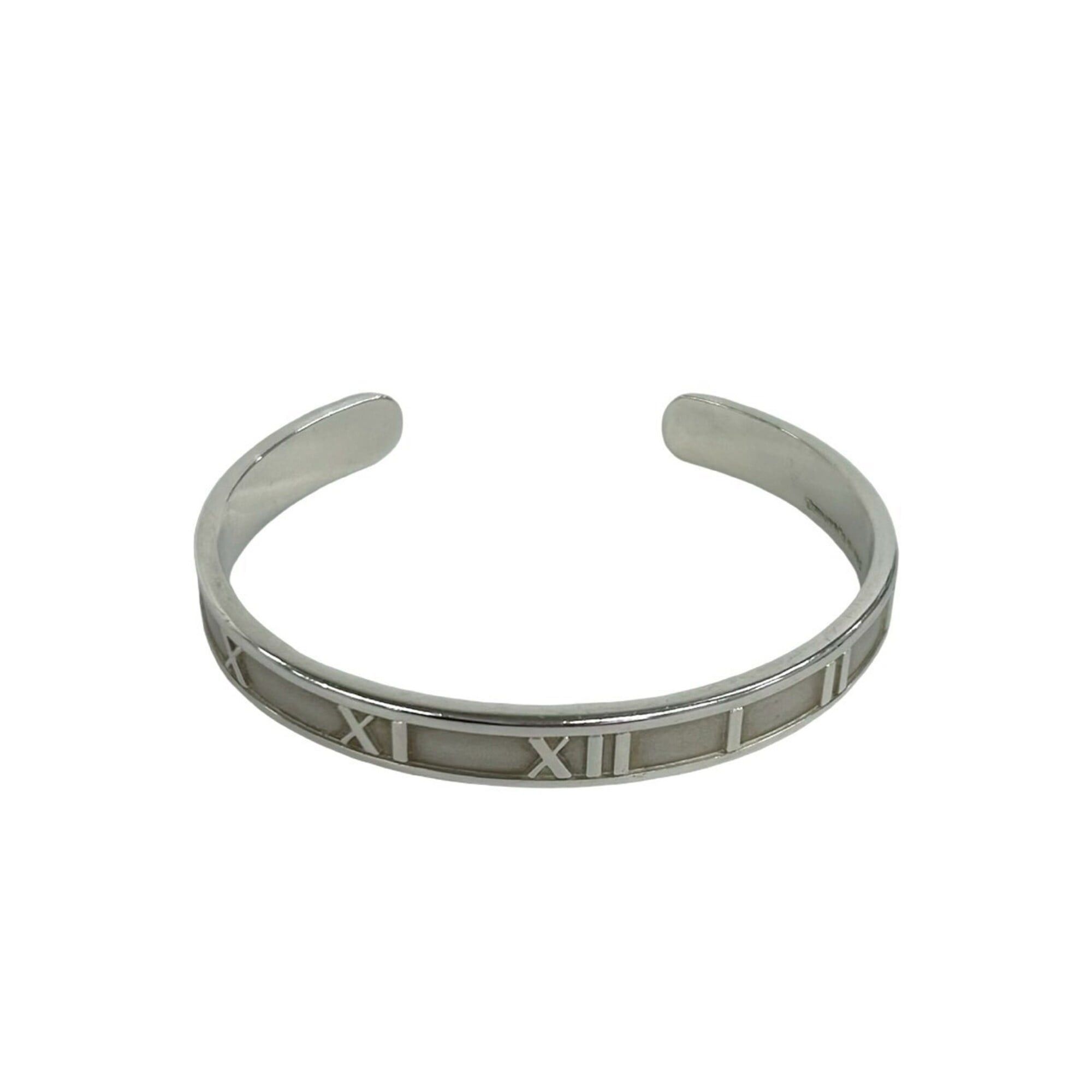 Tiffany & Co. TIFFANY&Co. Tiffany Atlas Bangle, Sterling Silver 925 Bracelet, Accessory, 66665 Size ONE SIZE - 1 Thumbnail