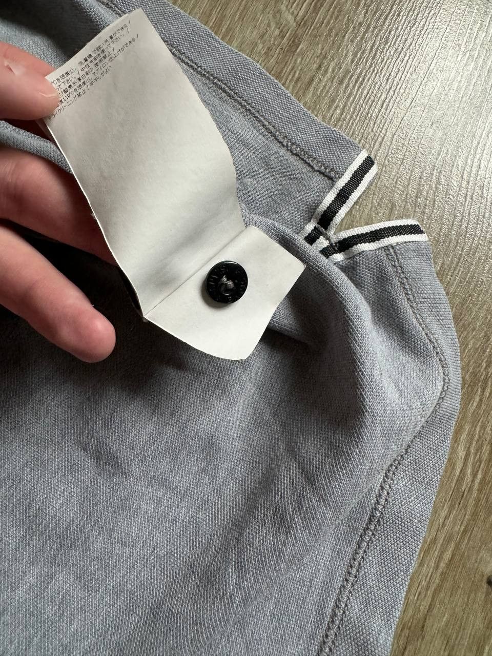 Stone Island Stone Island Gray Polo Size US L / EU 52-54 / 3 - 9 Thumbnail