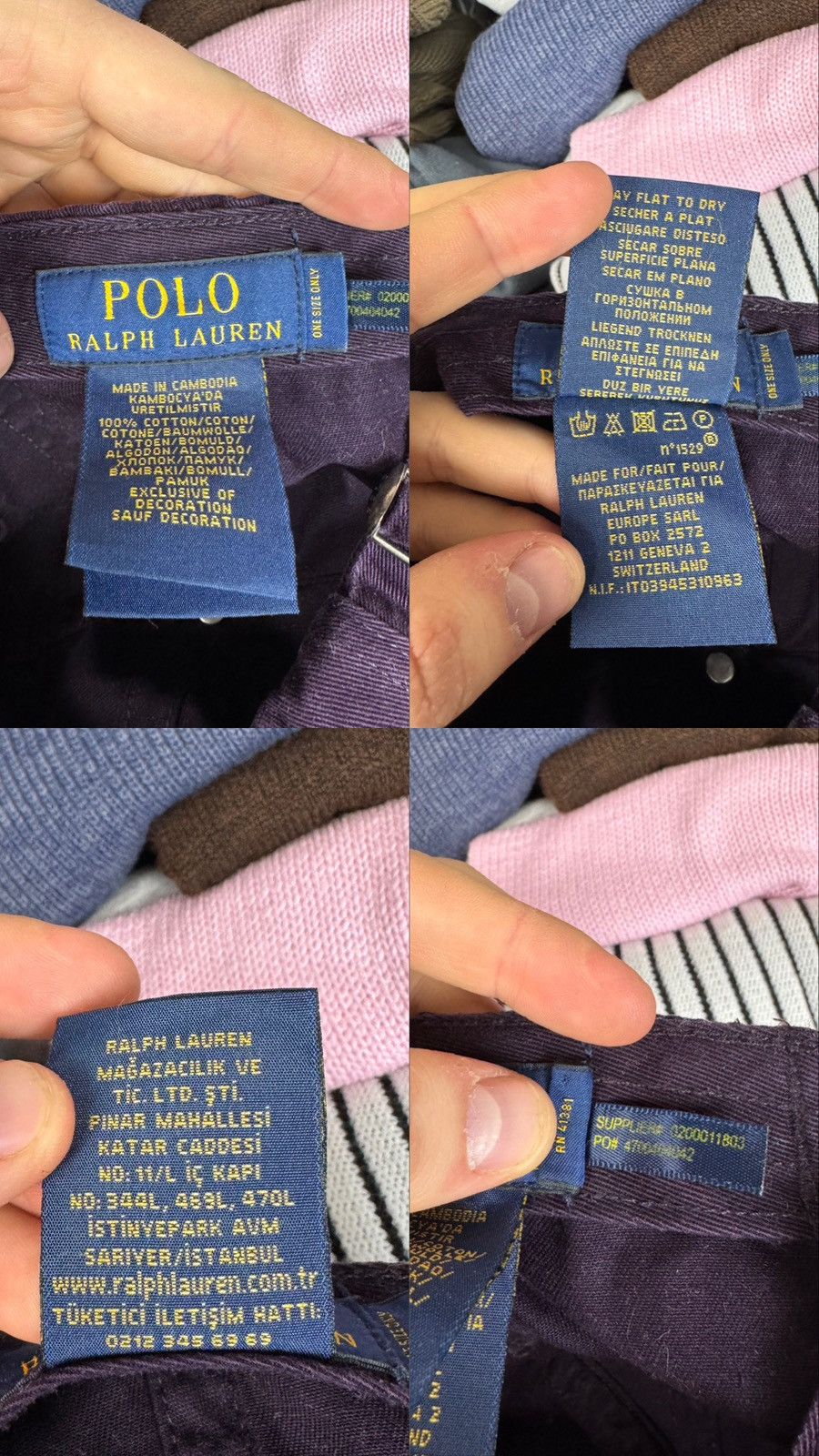 Polo Ralph Lauren Polo Ralph Lauren Cap Hat Size ONE SIZE - 18 Thumbnail