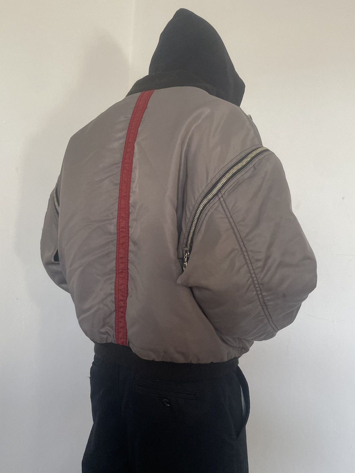 Vintage 1980s Soviet by Walter De Virgilis bomber jacket Size US L / EU 52-54 / 3 - 3 Thumbnail
