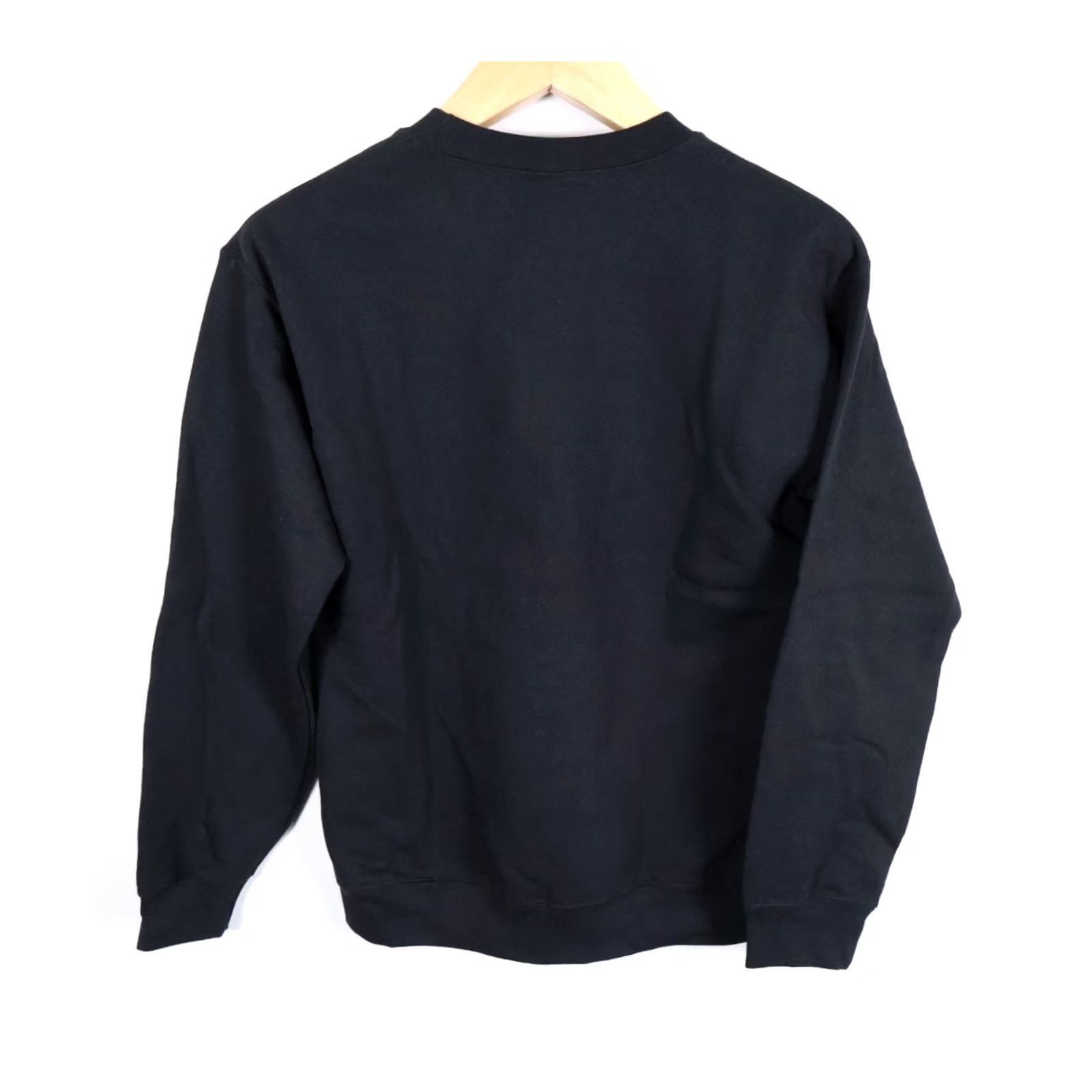 Gildan VINTAGE Third Man Records Sweatshirt Adult Small Black Yellow Puff Print Jack White Shirt Hoodie Mens Pullover Crew Neck Graphic Print Size US S / EU 44-46 / 1 - 2 Thumbnail