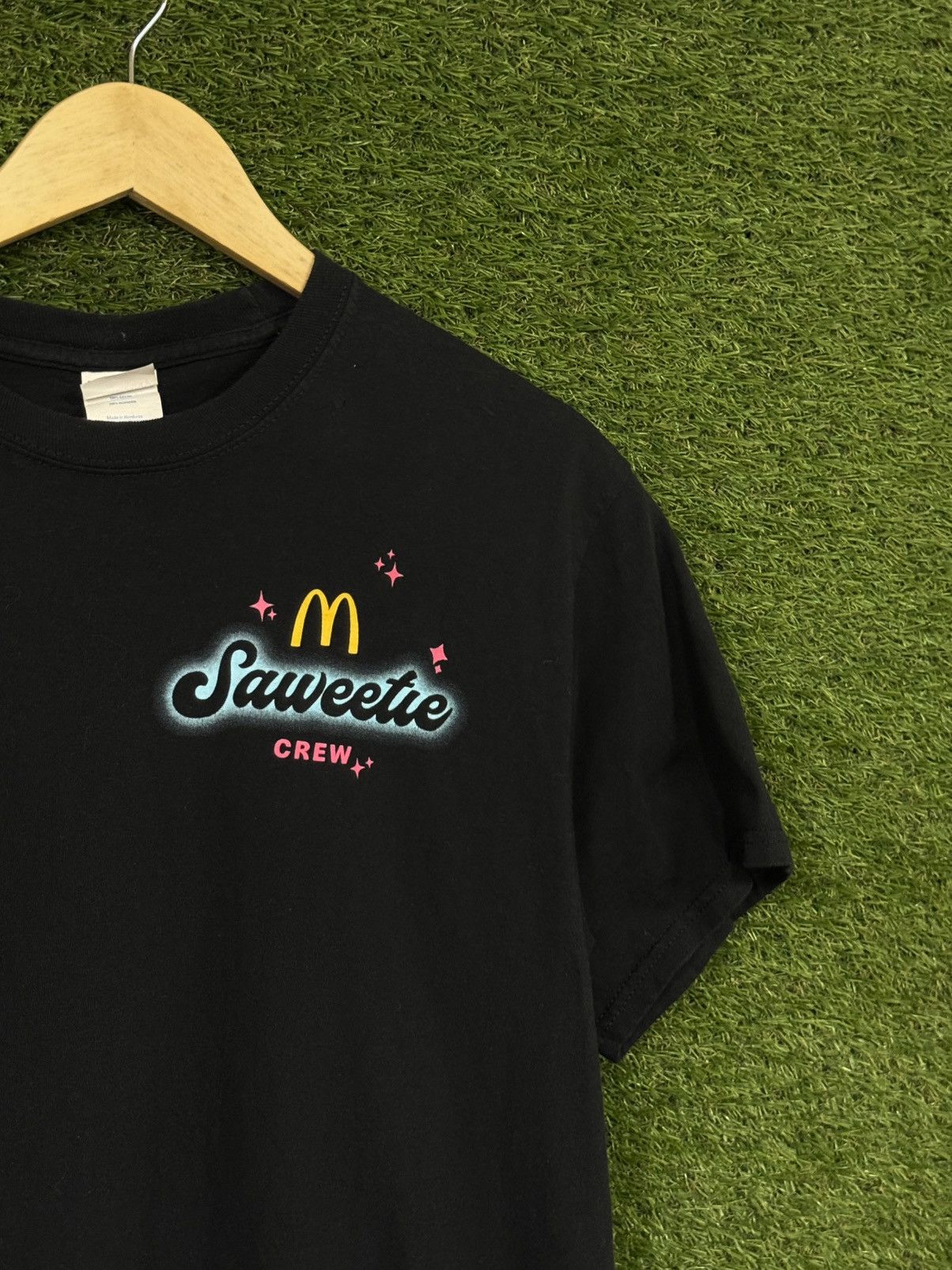 Vintage Saweetie x McDonalds Fast Food Restaurant Blank Work Tee Size US M / EU 48-50 / 2 - 2 Thumbnail