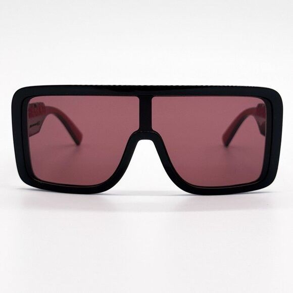 Dolce & Gabbana NEW DOLCE&GABBANA SUNGLASSES DG6204 501/75 BLACK RED WOMEN E Size ONE SIZE - 2 Thumbnail