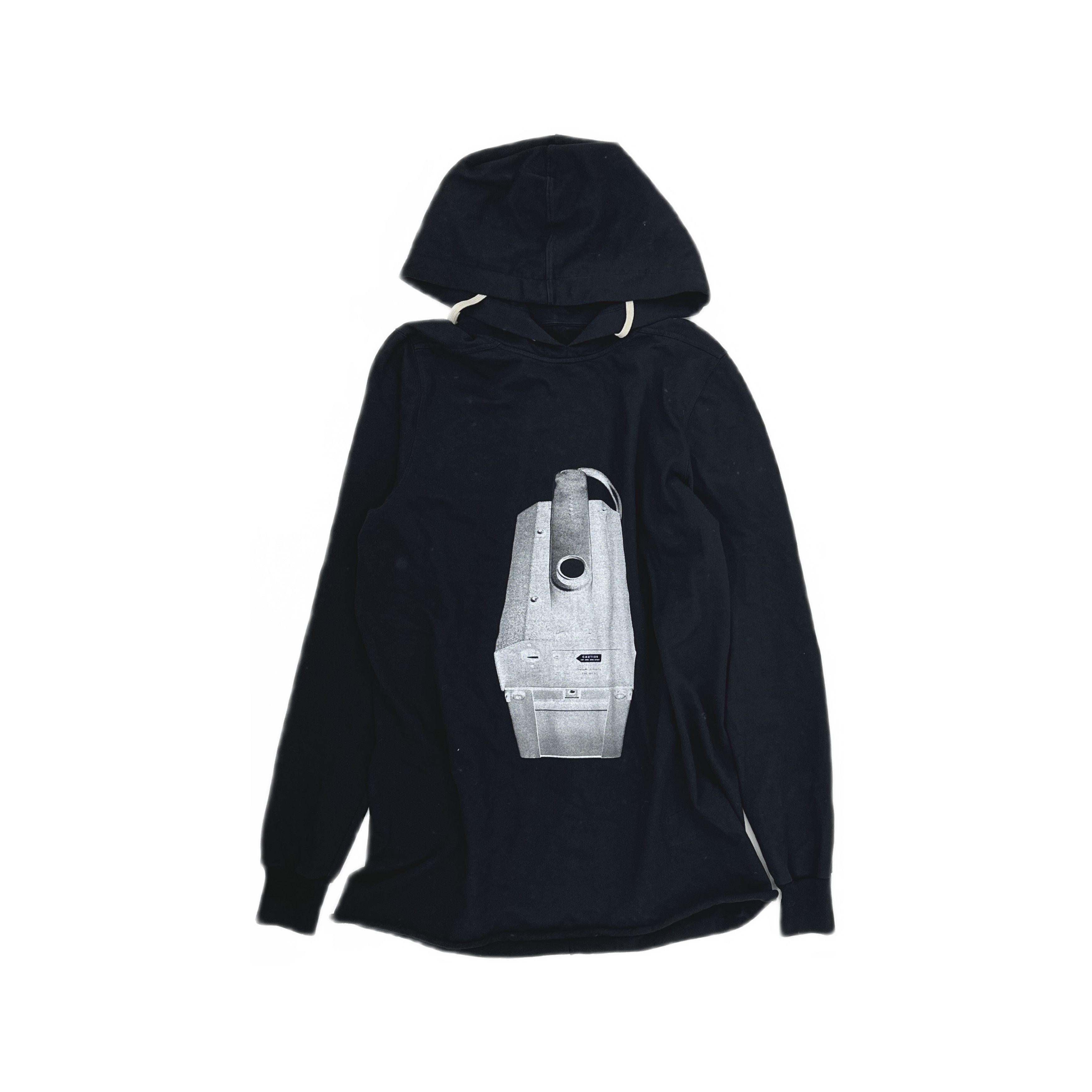 Rick Owens RICK OWENS Hoodie TOMMY CASH 2019 Black A7290 | Grailed