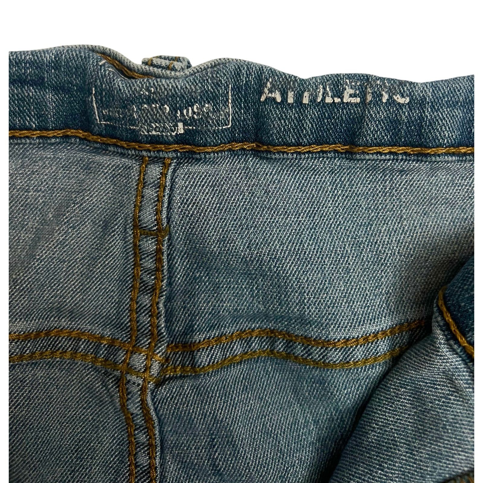 Levi's Signature Levi Strauss Men’s Athletic Fit Jeans 44x30 Blue Size US 44 / EU 60 - 9 Thumbnail