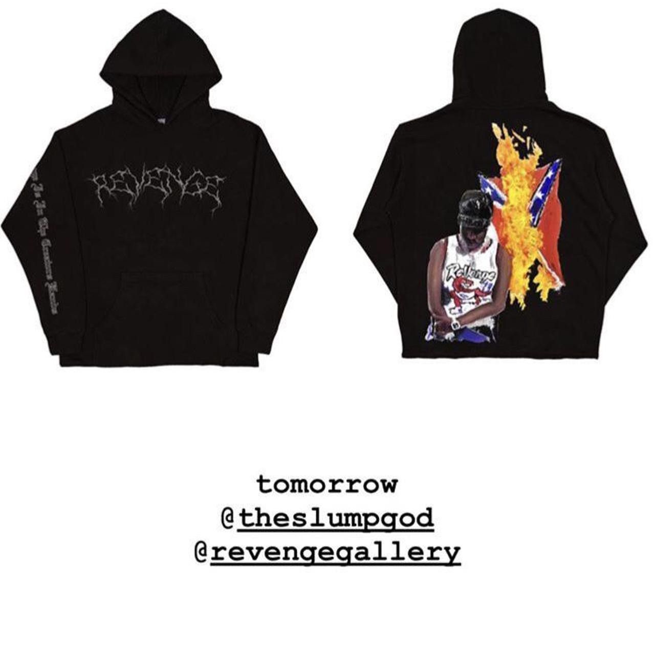 Revenge REVENGE ‘BURN THE HOODS’ HOODIE Size US XL / EU 56 / 4 - 7 Thumbnail