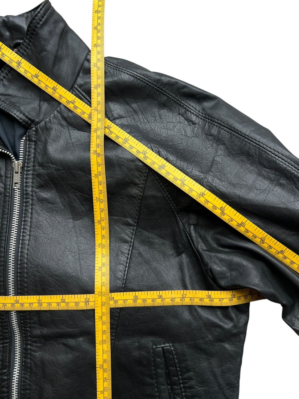 Vintage Vintage 80s King Leo Japanese Black Bomber Leather Jacket Size US S / EU 44-46 / 1 - 12 Thumbnail
