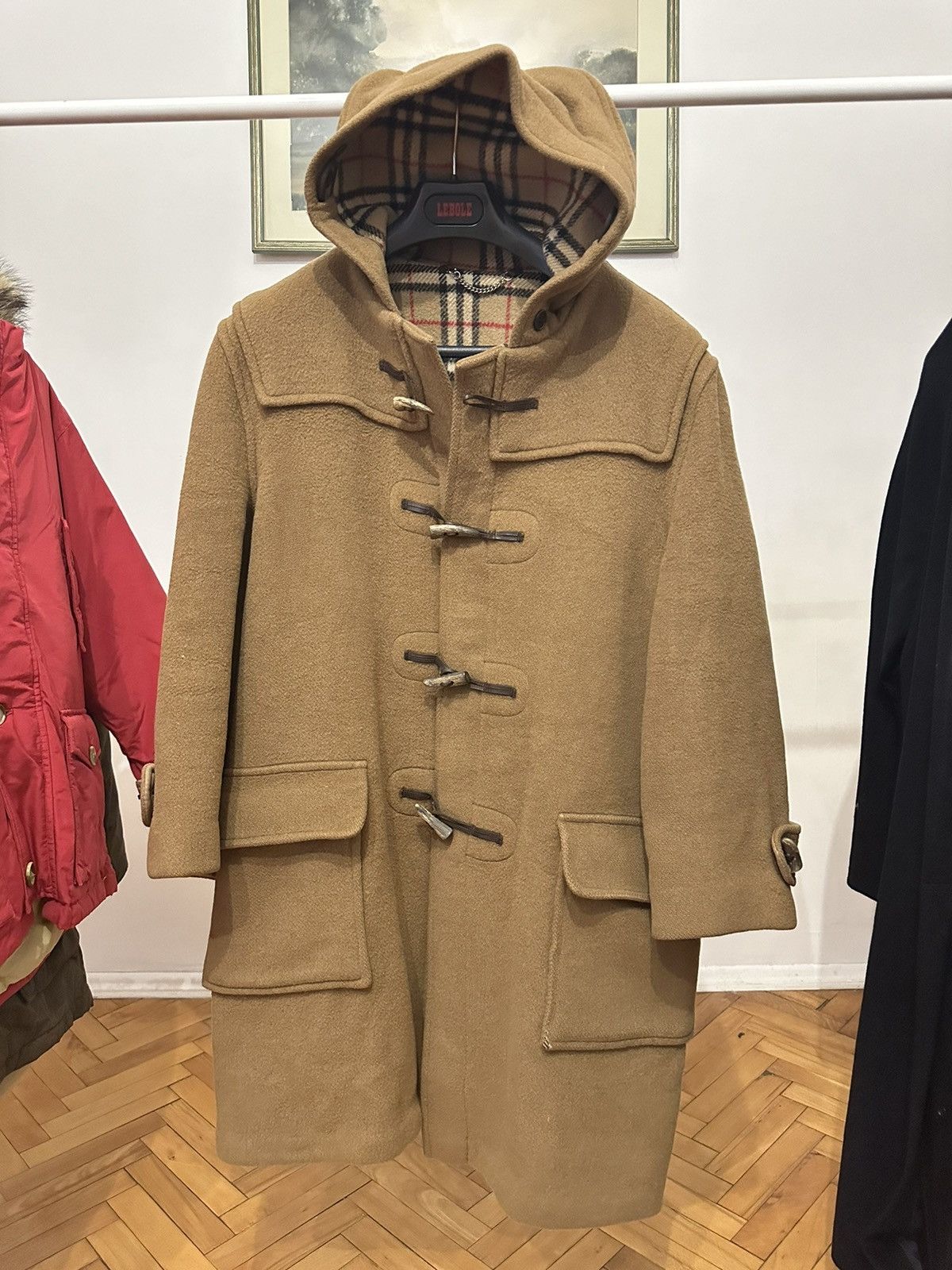 Vintage burberry clearance duffle coat