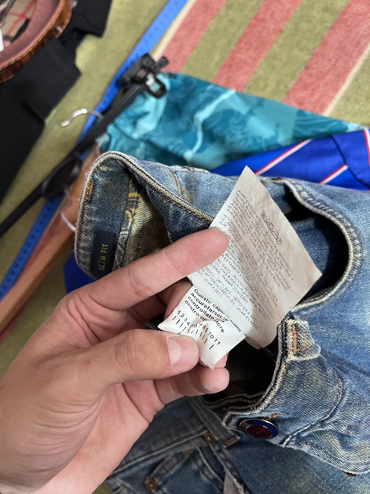 Etro Men's luxury jeans Etro Malano size 32 made in Italy 🇮🇹 Size US 32 / EU 48 - 17 Thumbnail