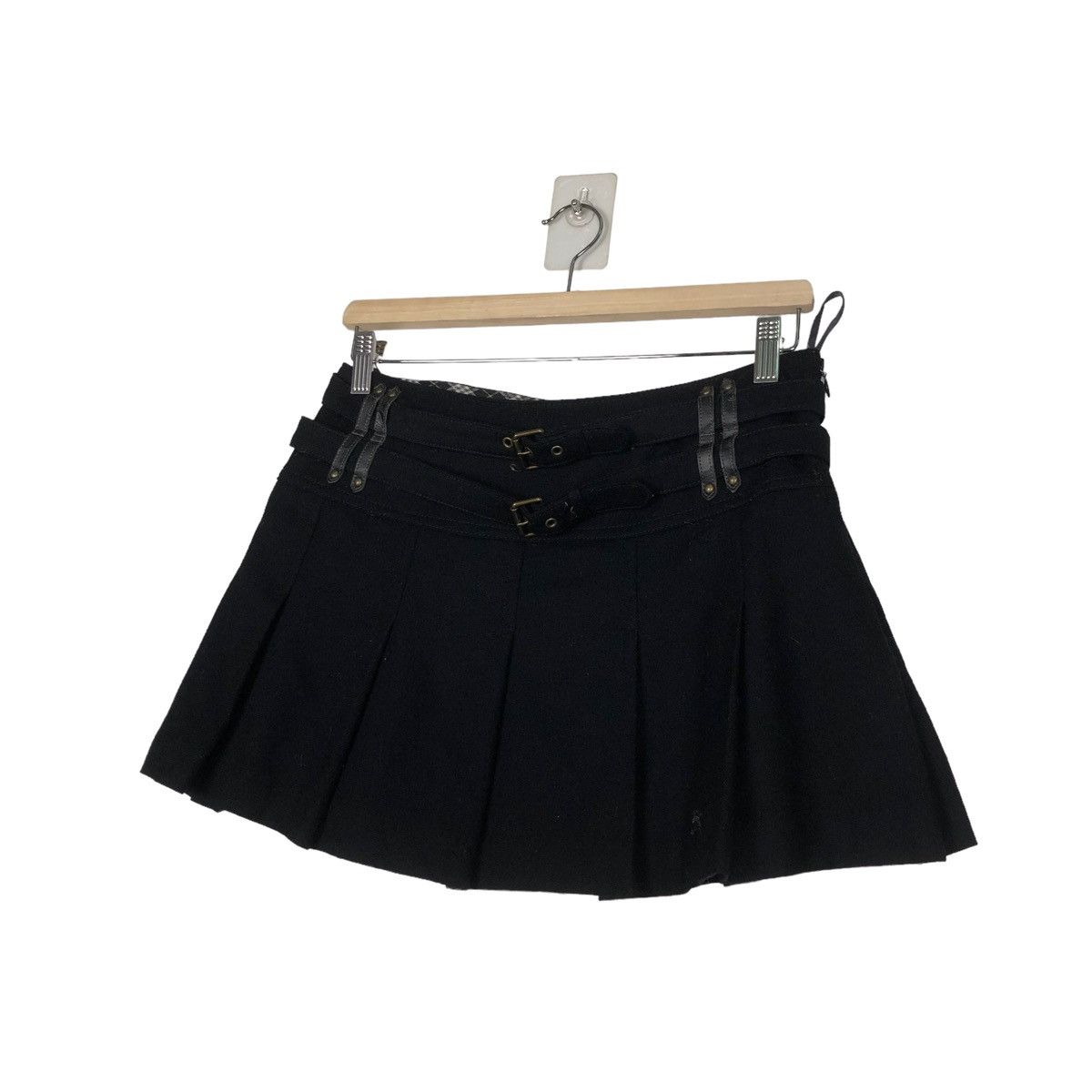 Burberry 💥90’s Vintage Burberry London Blue Label Skirt Nova Check Size 26" / US 2 / IT 38 - 4 Thumbnail