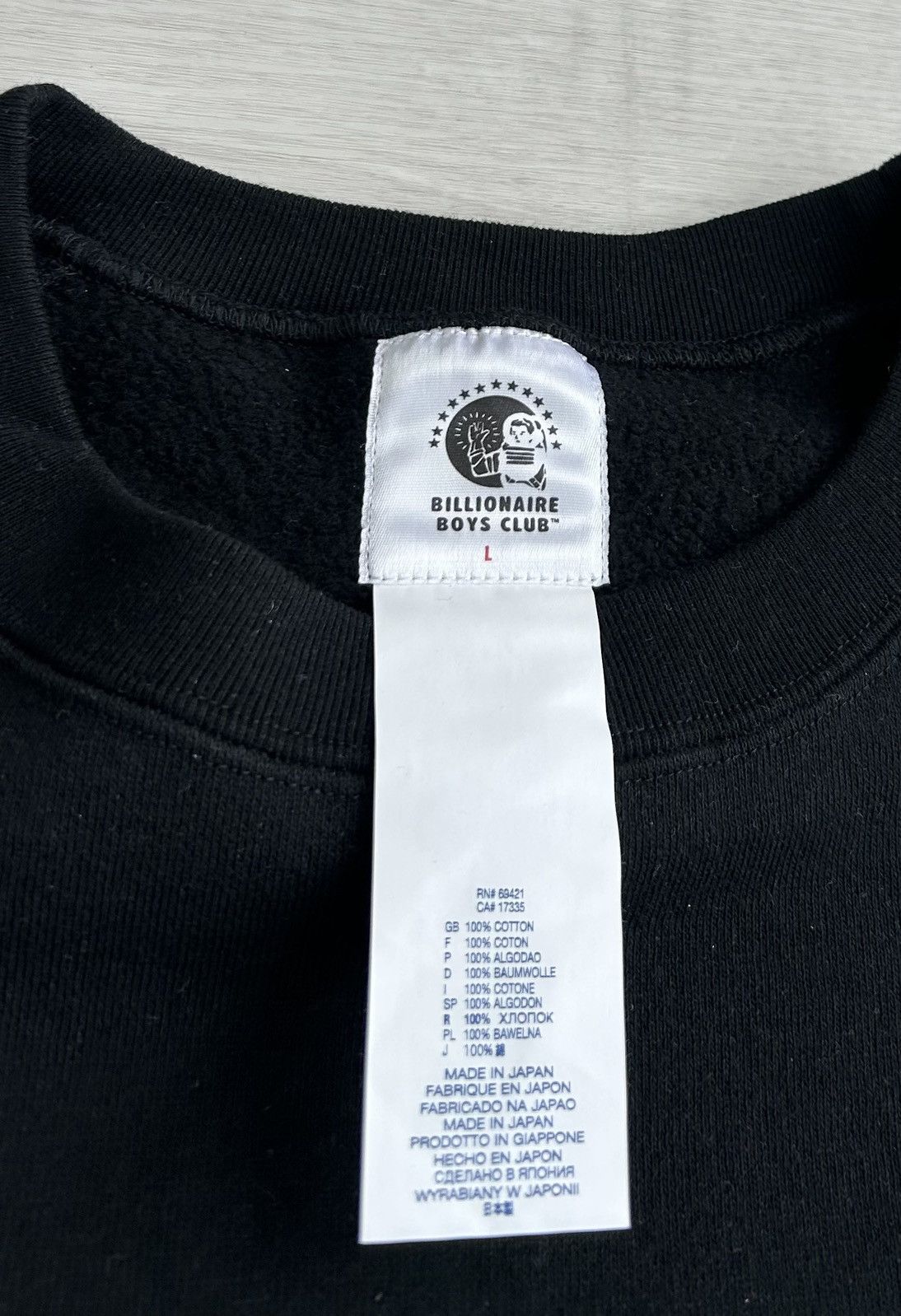 Billionaire Boys Club VERY RARE SEASON 0 BILLIONAIRE BOYS CLUB ORIGINAL LOGO CREW Size US L / EU 52-54 / 3 - 3 Thumbnail