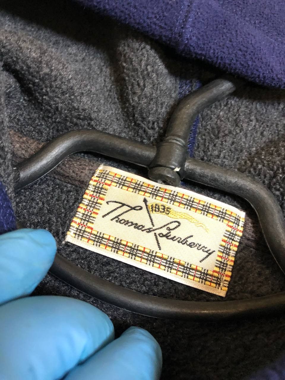 Burberry Thomas Burberry Fleece Lined Hoodie Sweatshirt Full Zip Size S / US 4 / IT 40 - 2 Thumbnail