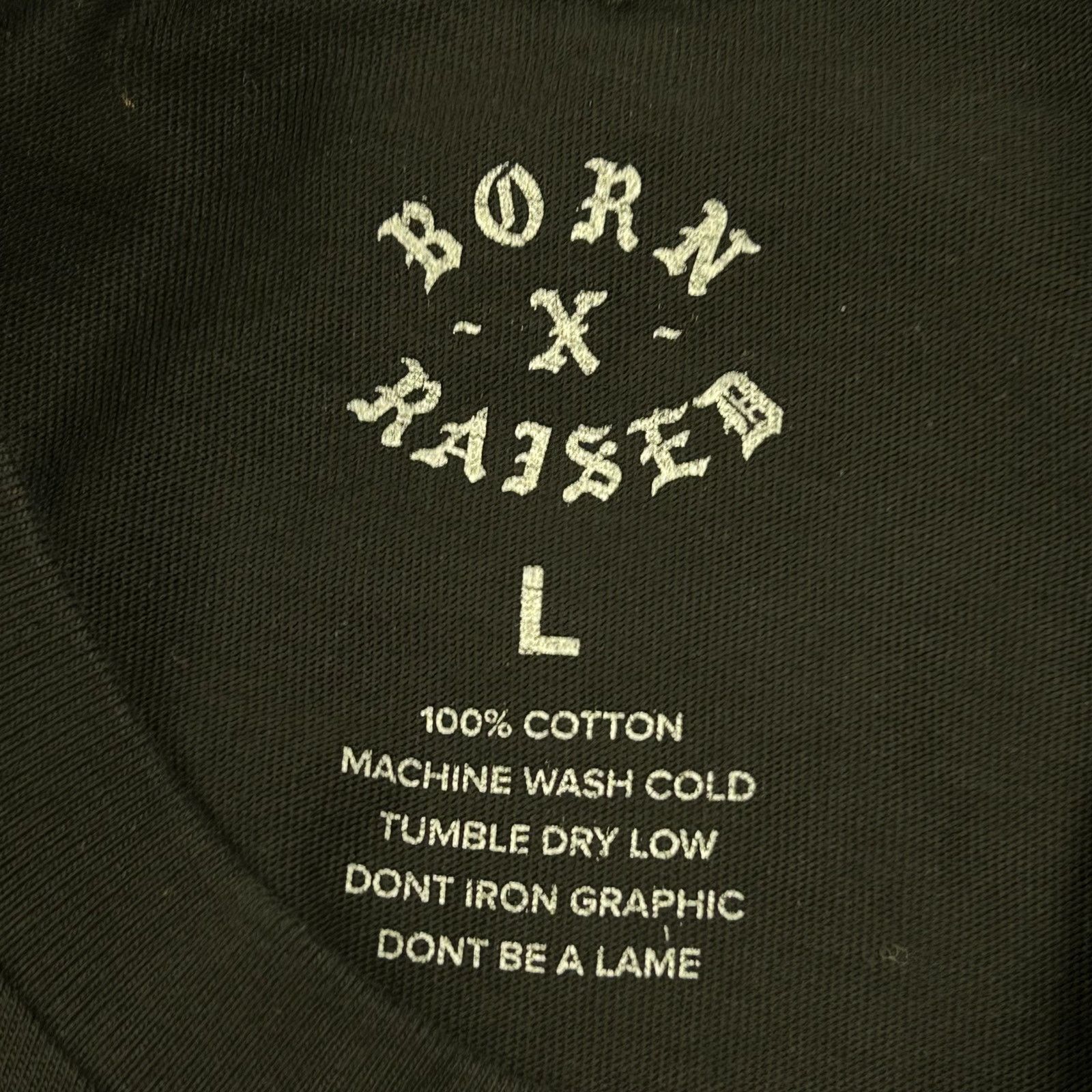 Born X Raised Born X Raised Gkae Freeway Sign Graffiti Black Tee Large L Size US L / EU 52-54 / 3 - 4 Thumbnail