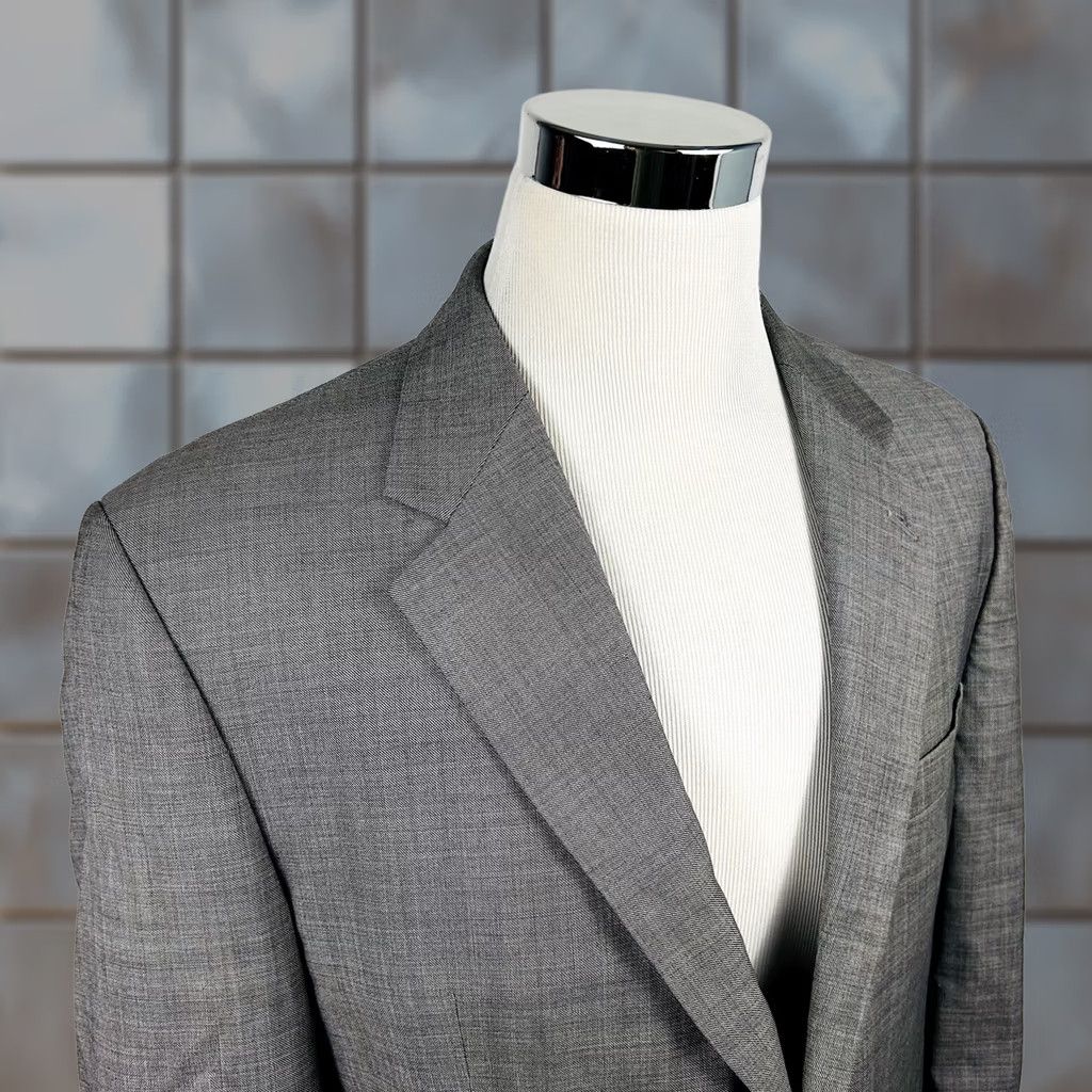 Chaps Chaps Sport Coat 42R Gray Wool Two Button Lined Vented Size US XS / EU 42 / 0 - 1 Thumbnail