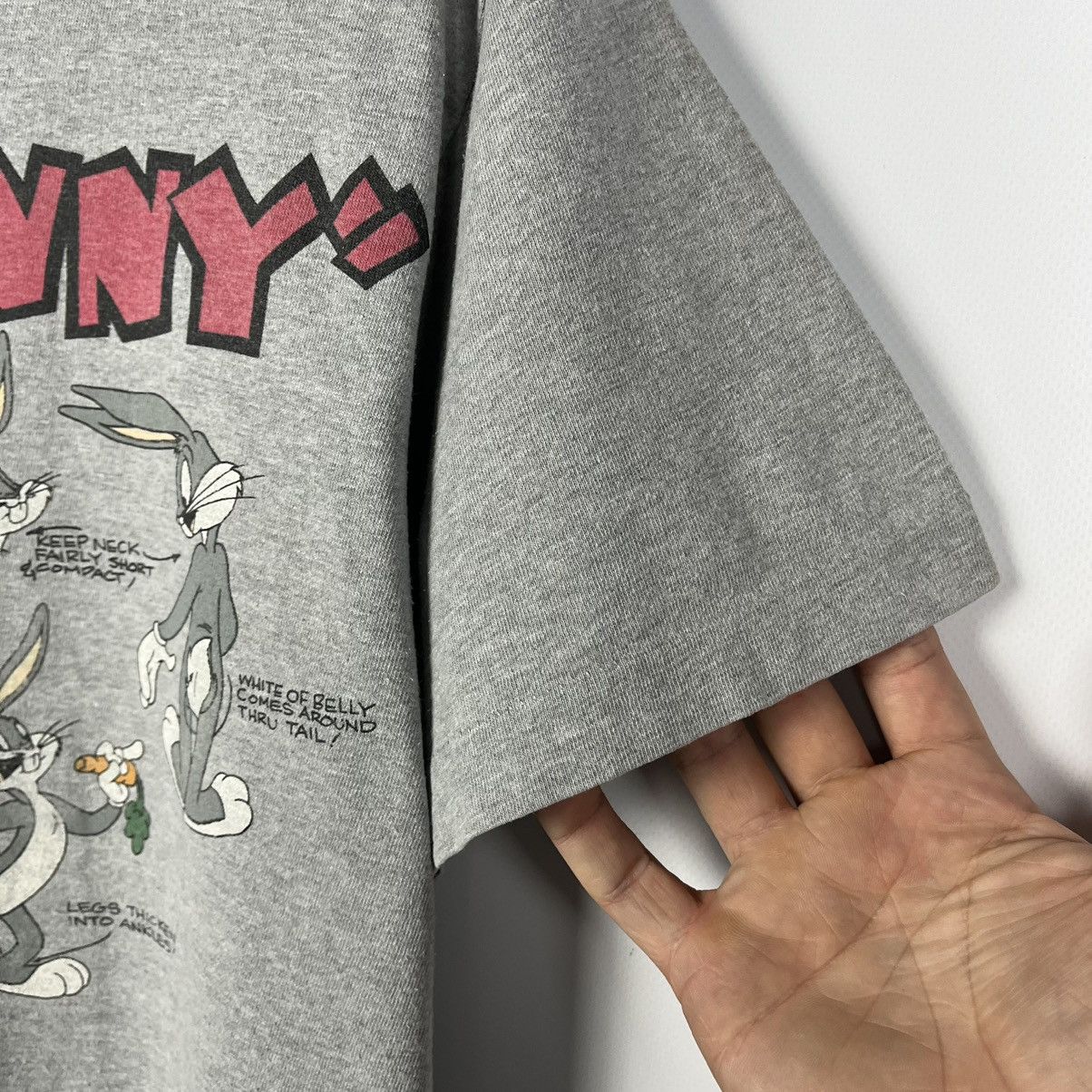 Vintage Vintage Looney Tunes Bugs Bunny Warner Bros tee 1994 Size US S / EU 44-46 / 1 - 8 Thumbnail