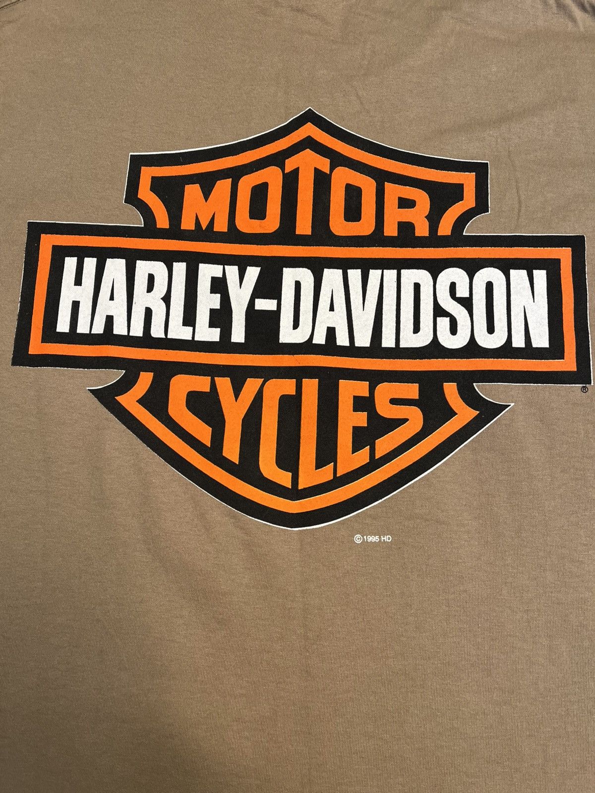 Harley Davidson Vintage 90s Harley Davidson Dawns Early Night USA T Shirt Size US L / EU 52-54 / 3 - 6 Thumbnail