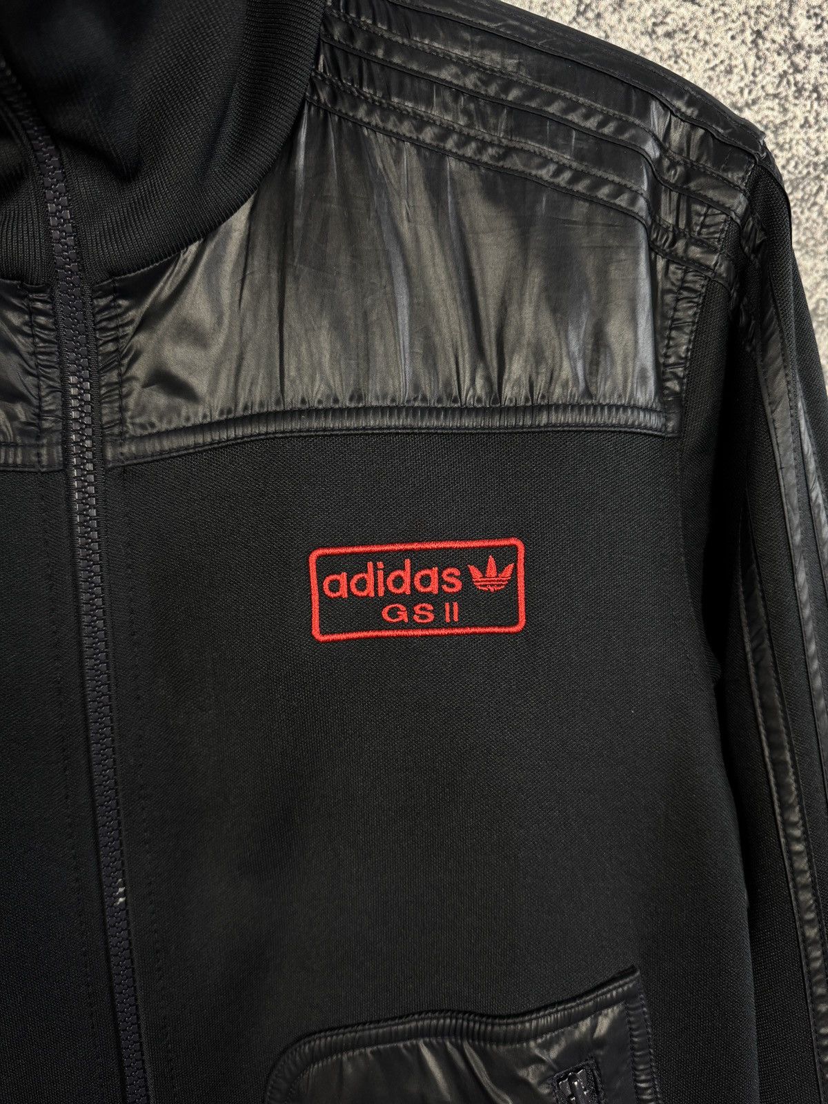 Adidas Adidas GS II Track Jacket Full Zip Vintage Streetwear Size S Size US S / EU 44-46 / 1 - 6 Thumbnail