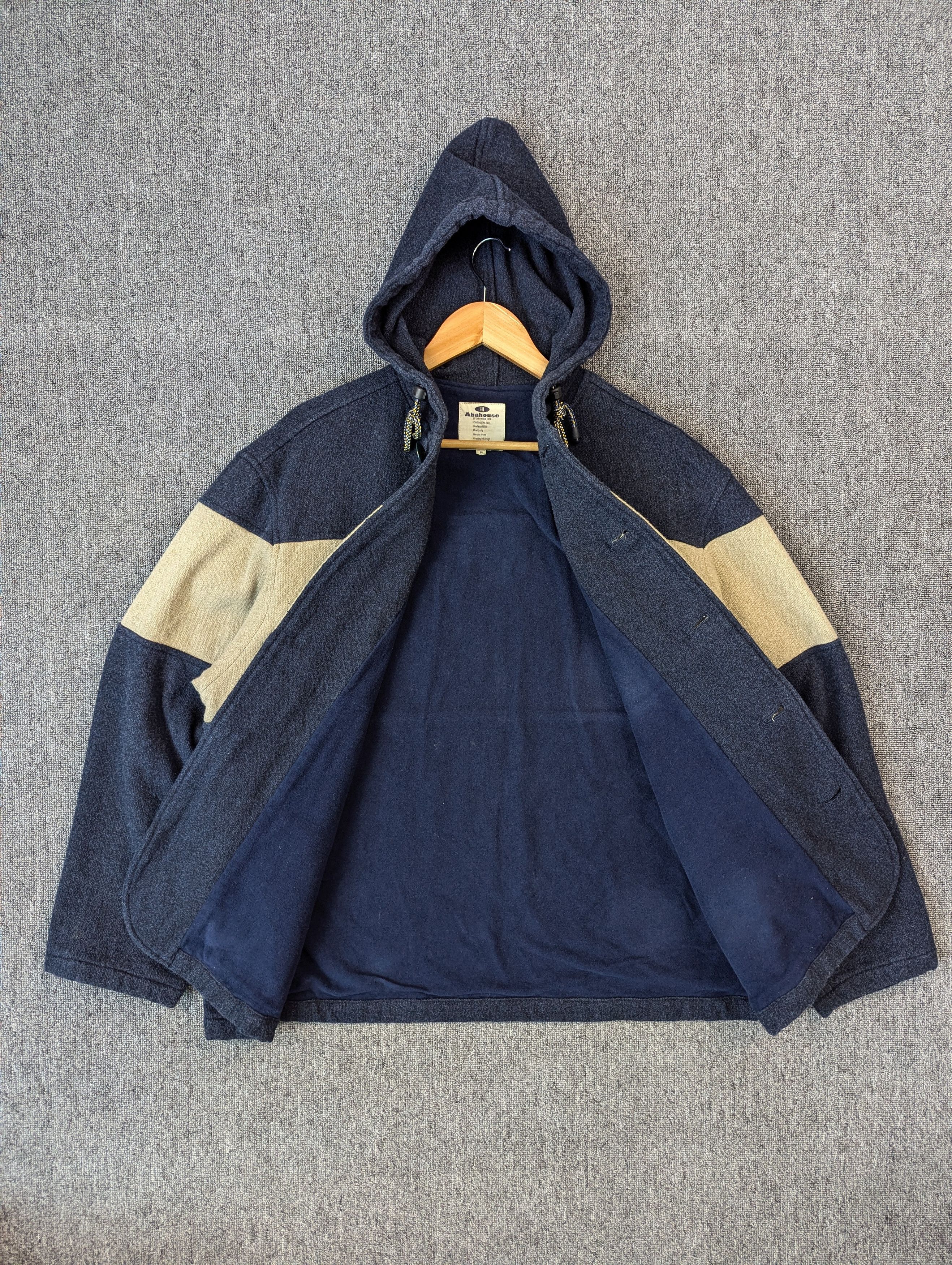 ABAHOUSE Vintage Abahouse Button Ups Hooded Jacket Size US XL / EU 56 / 4 - 6 Thumbnail